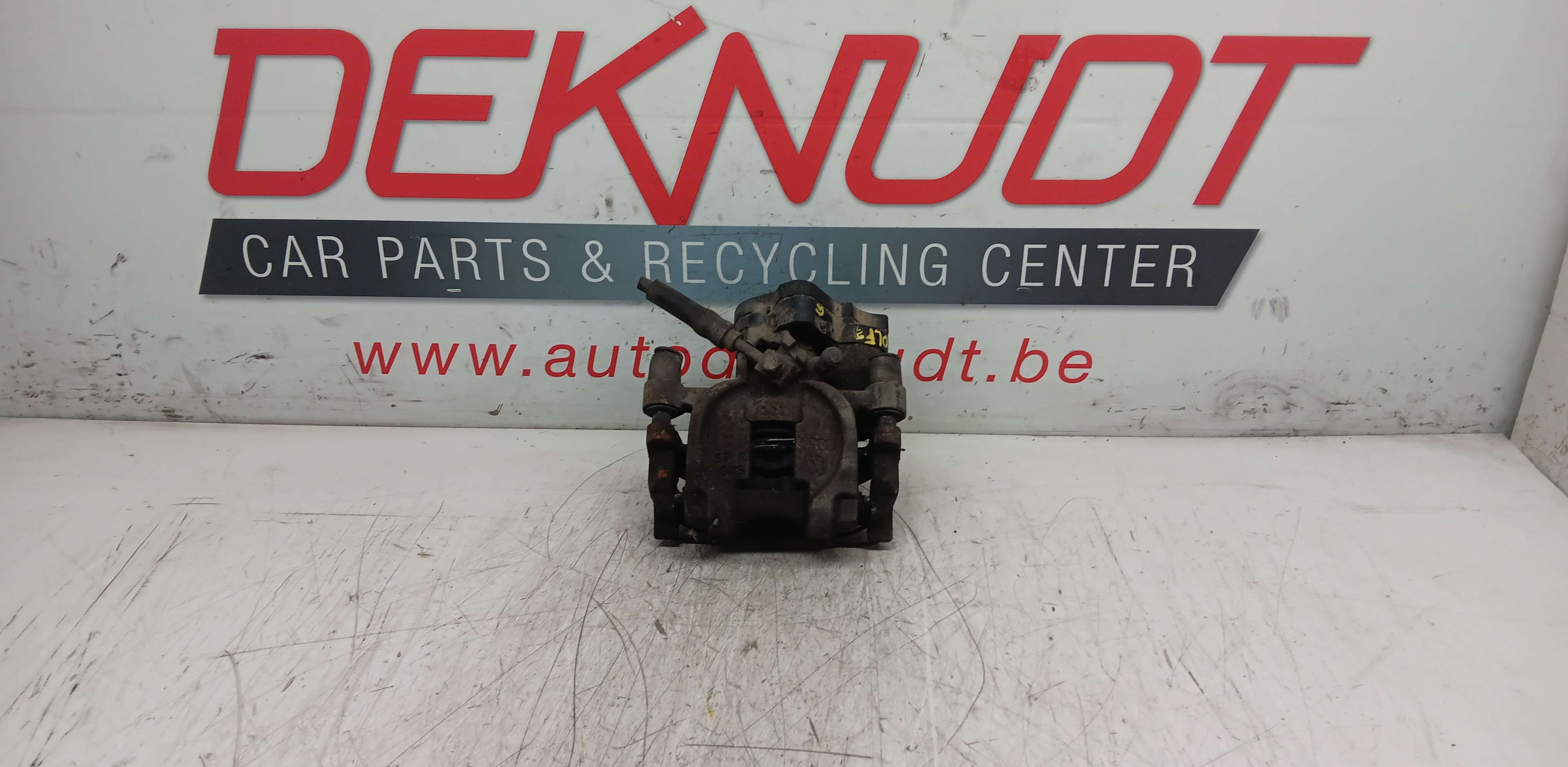 Remschijf links ACHTER Vw Golf