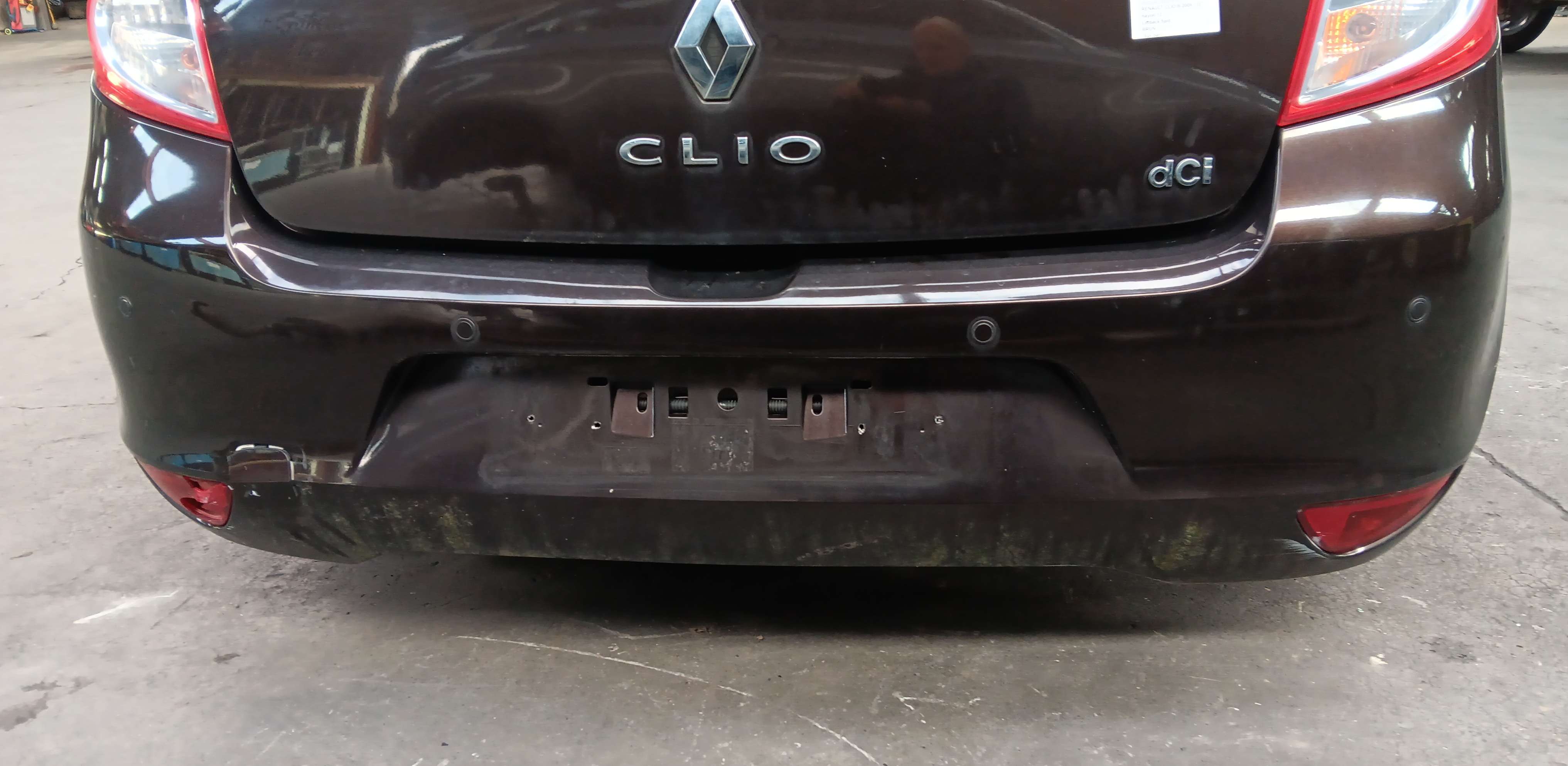 Bumper achter met sensor Renault Clio