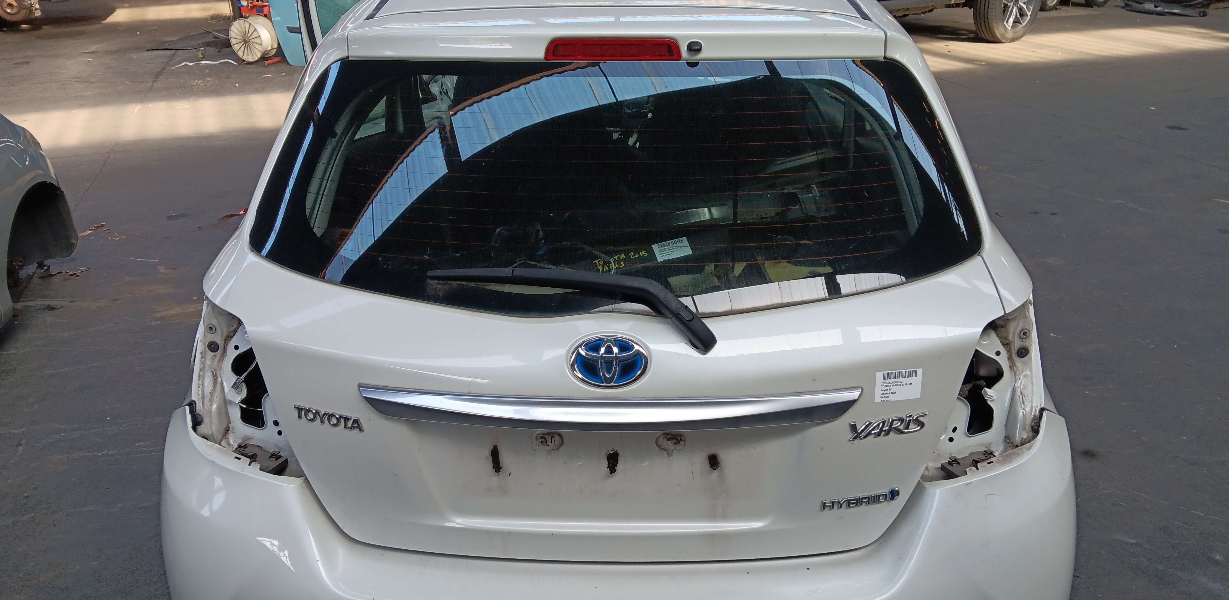 Achterklep Toyota Yaris