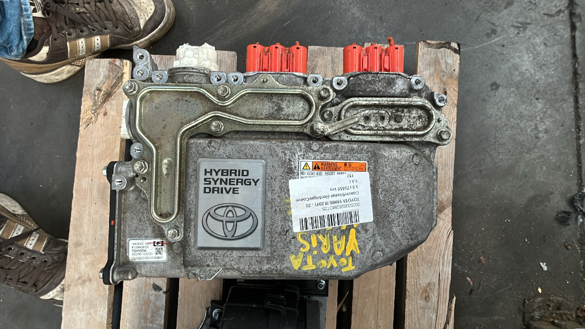 Convertisseur électrique Toyota Yaris