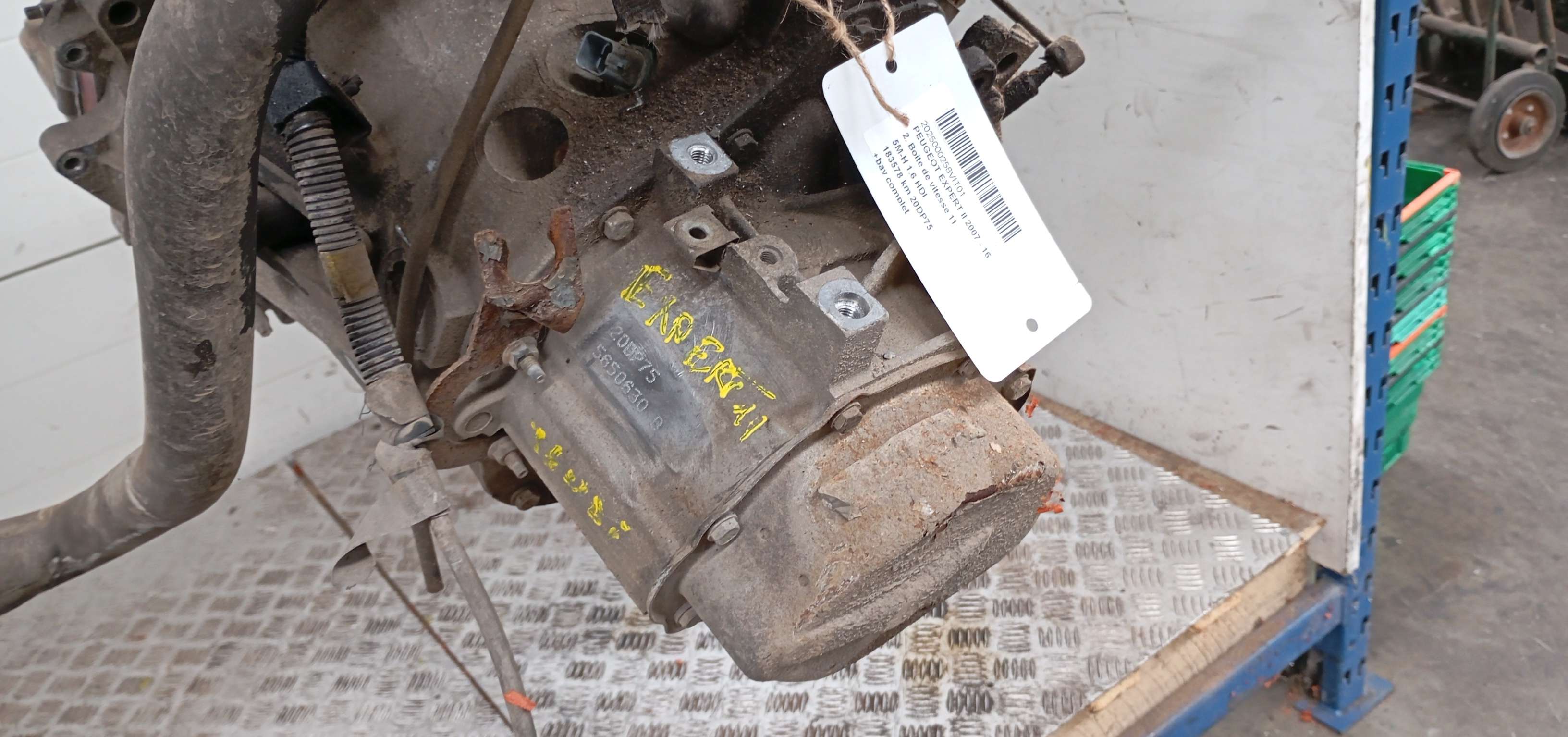 2. Versnellingsbak Peugeot Expert