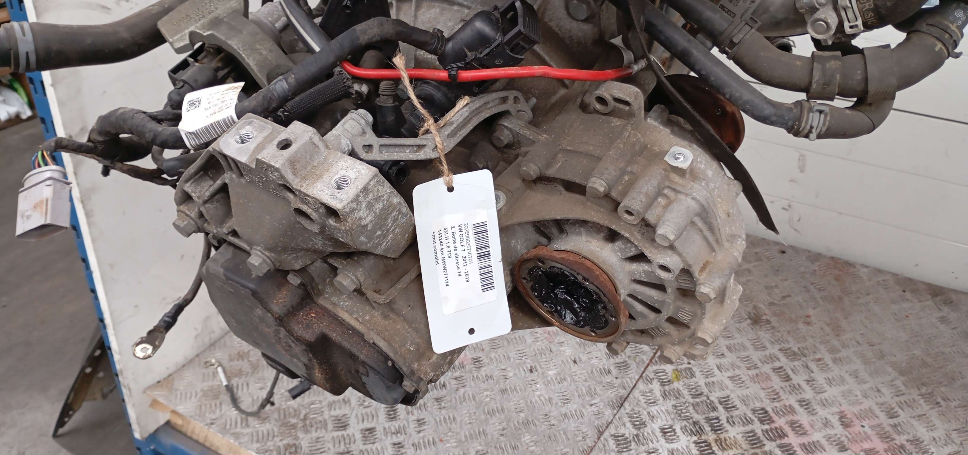 2. Versnellingsbak Vw Golf