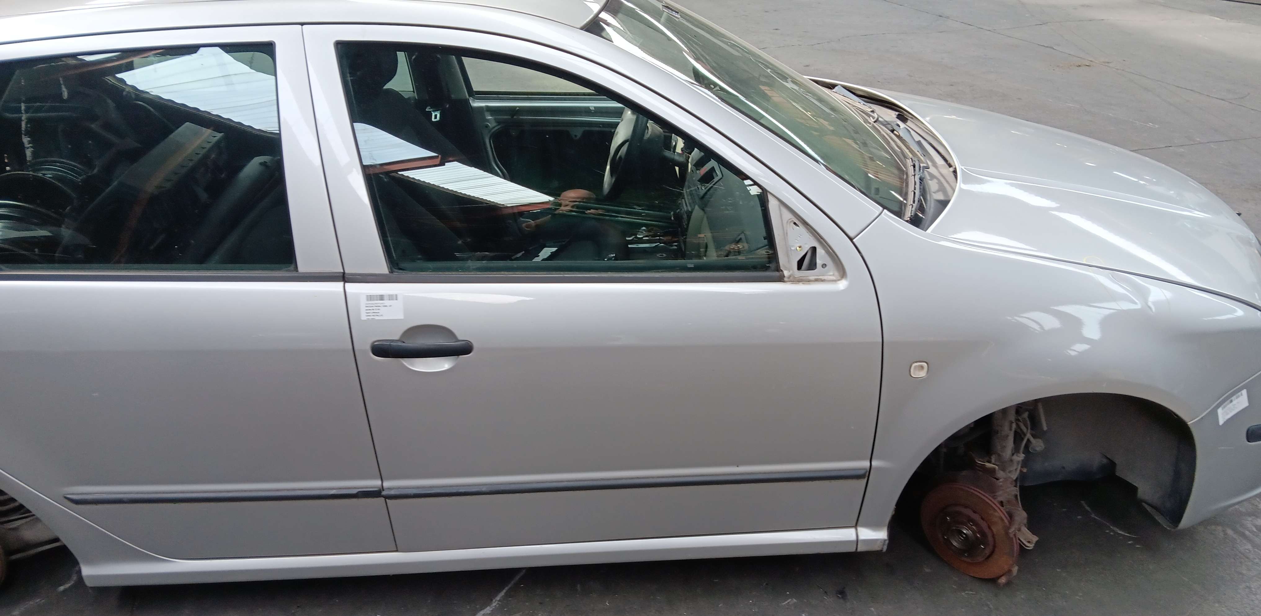 Deur rechts voor Skoda Fabia