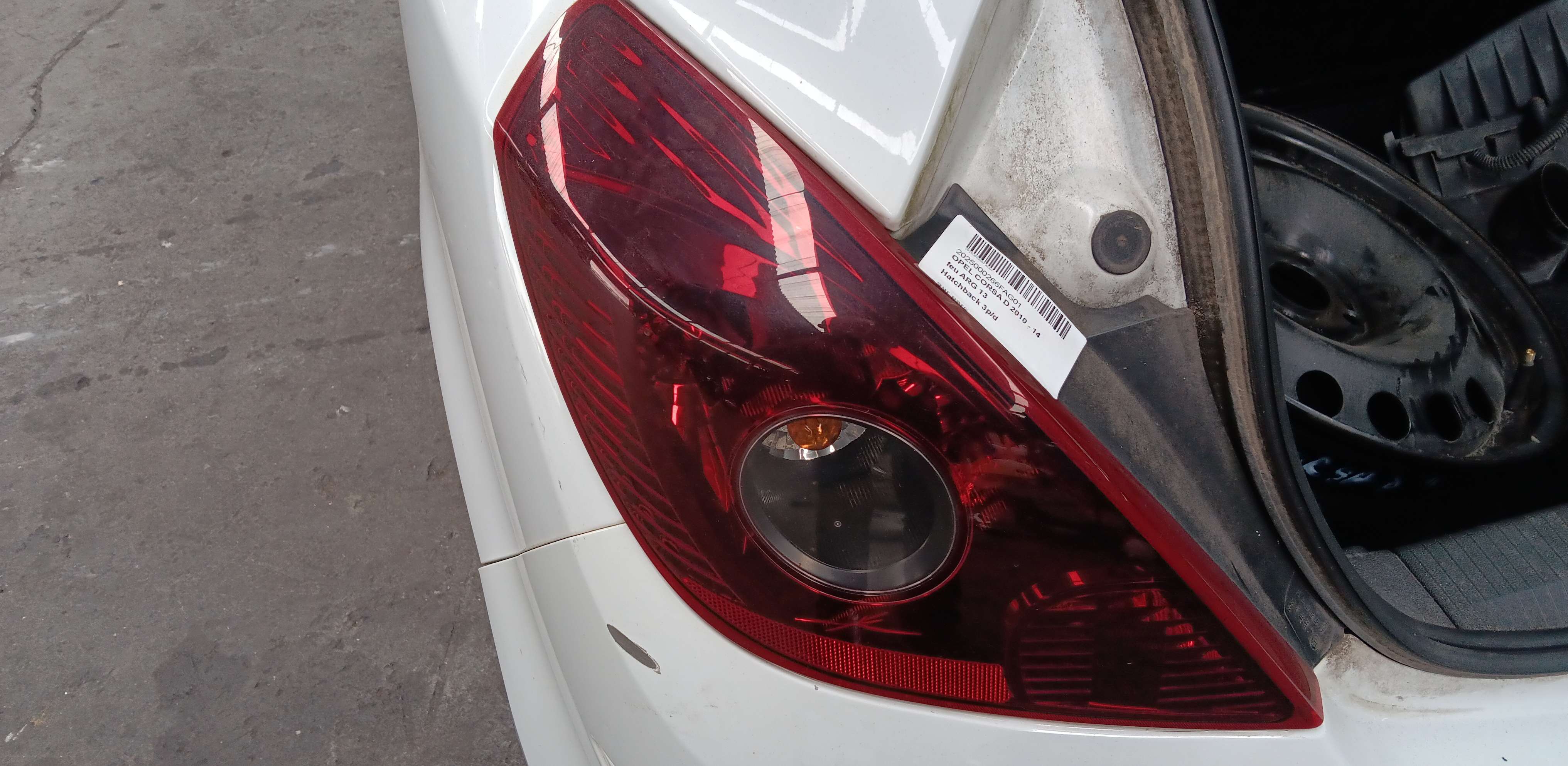 Lichtblok links achter Opel Corsa