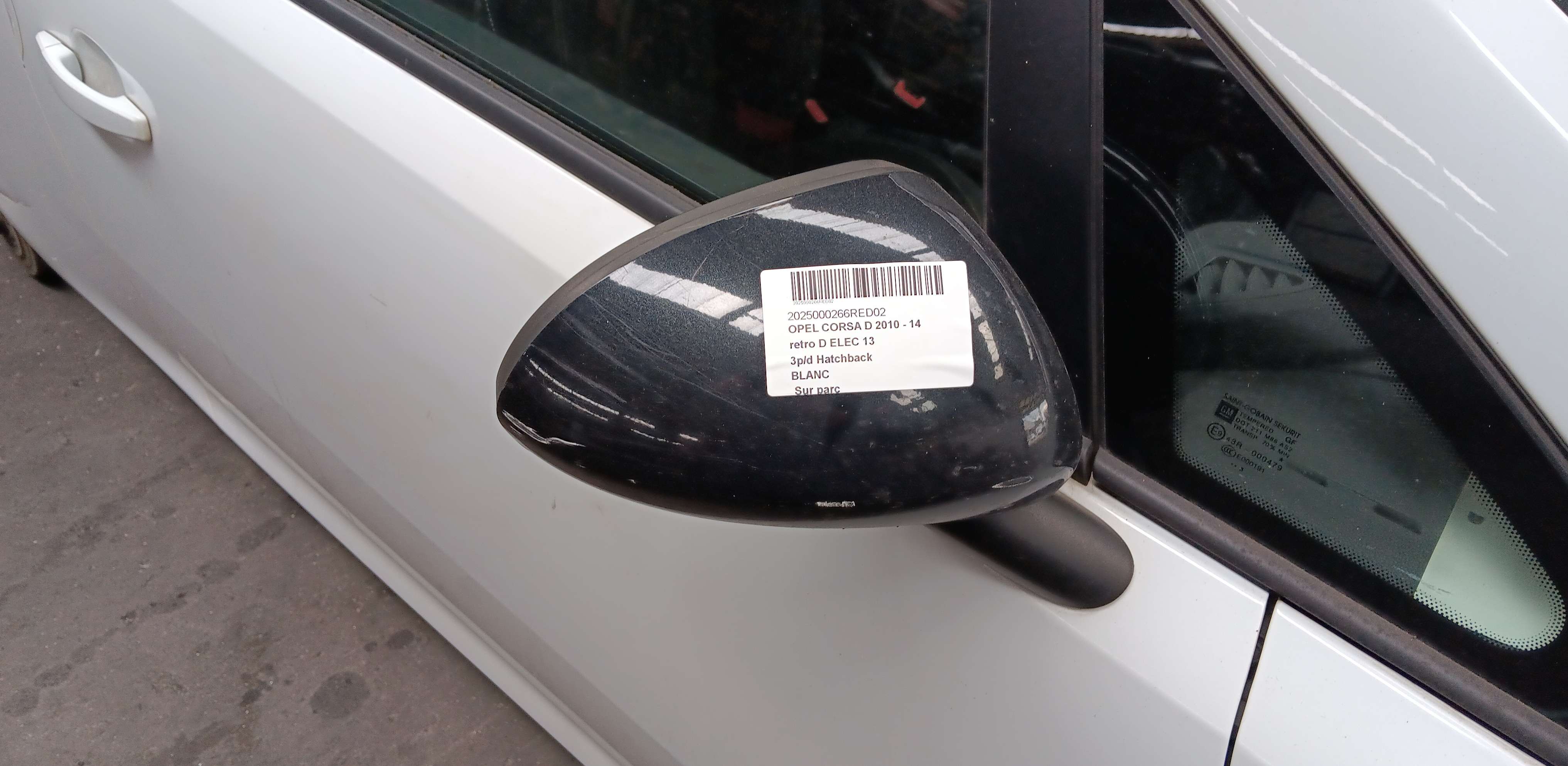 Buitenspiegel rechts Elec Opel Corsa