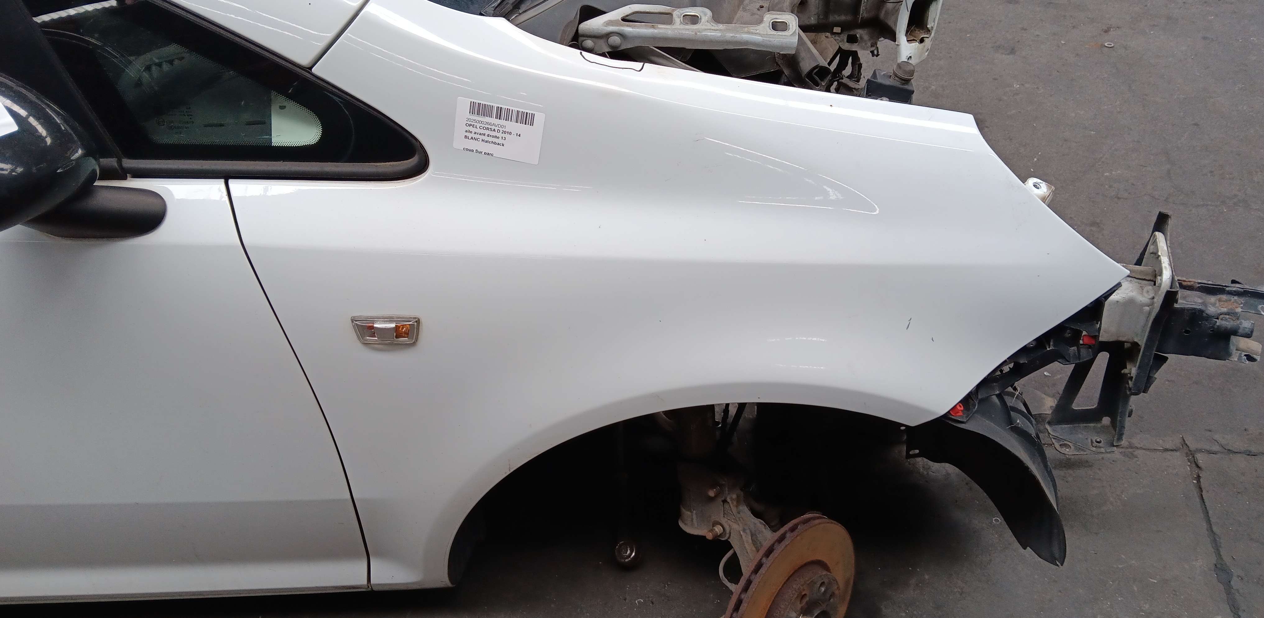 Flank rechts voor Opel Corsa