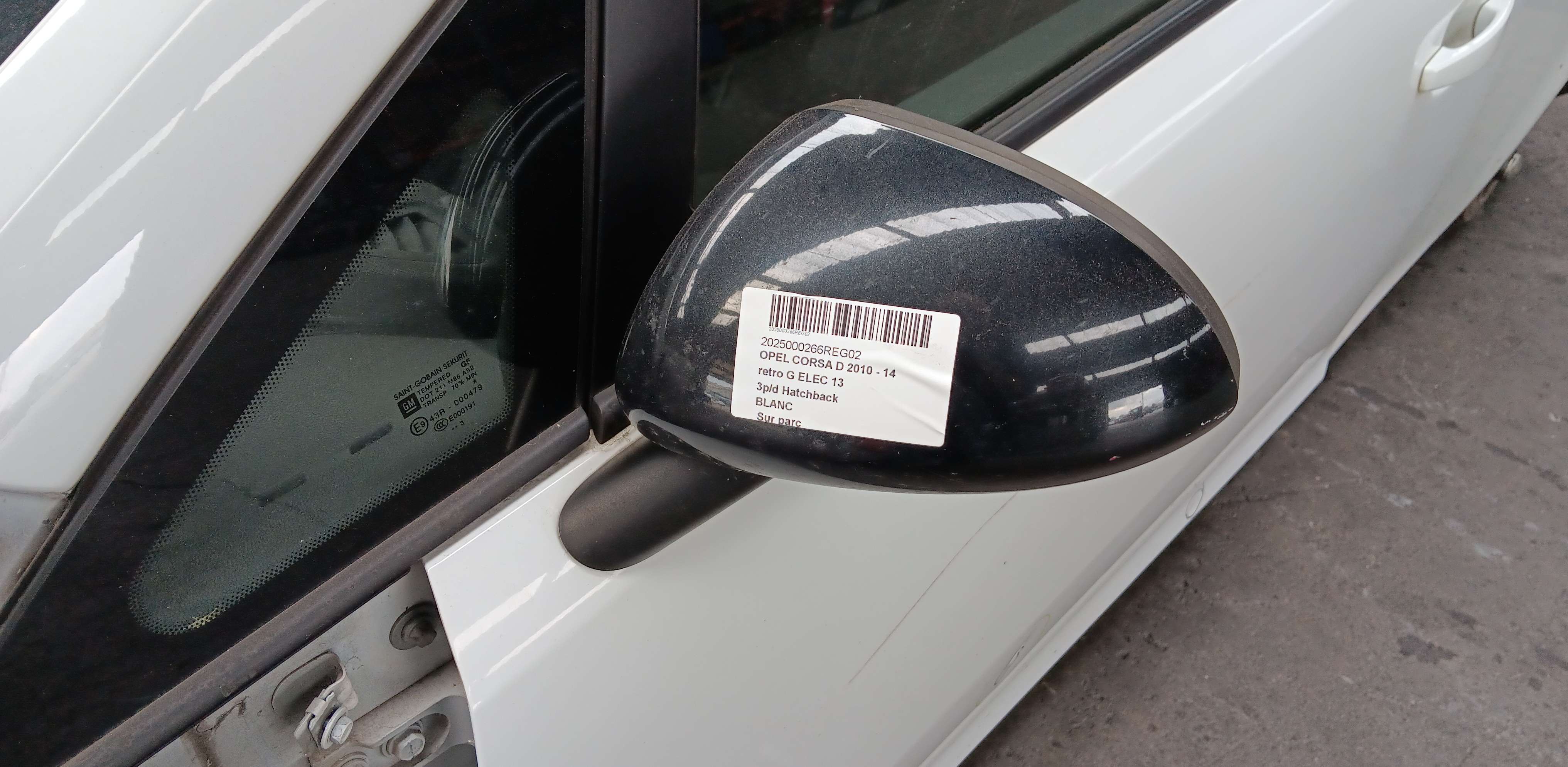 Buiten spiegel Links Elec Opel Corsa