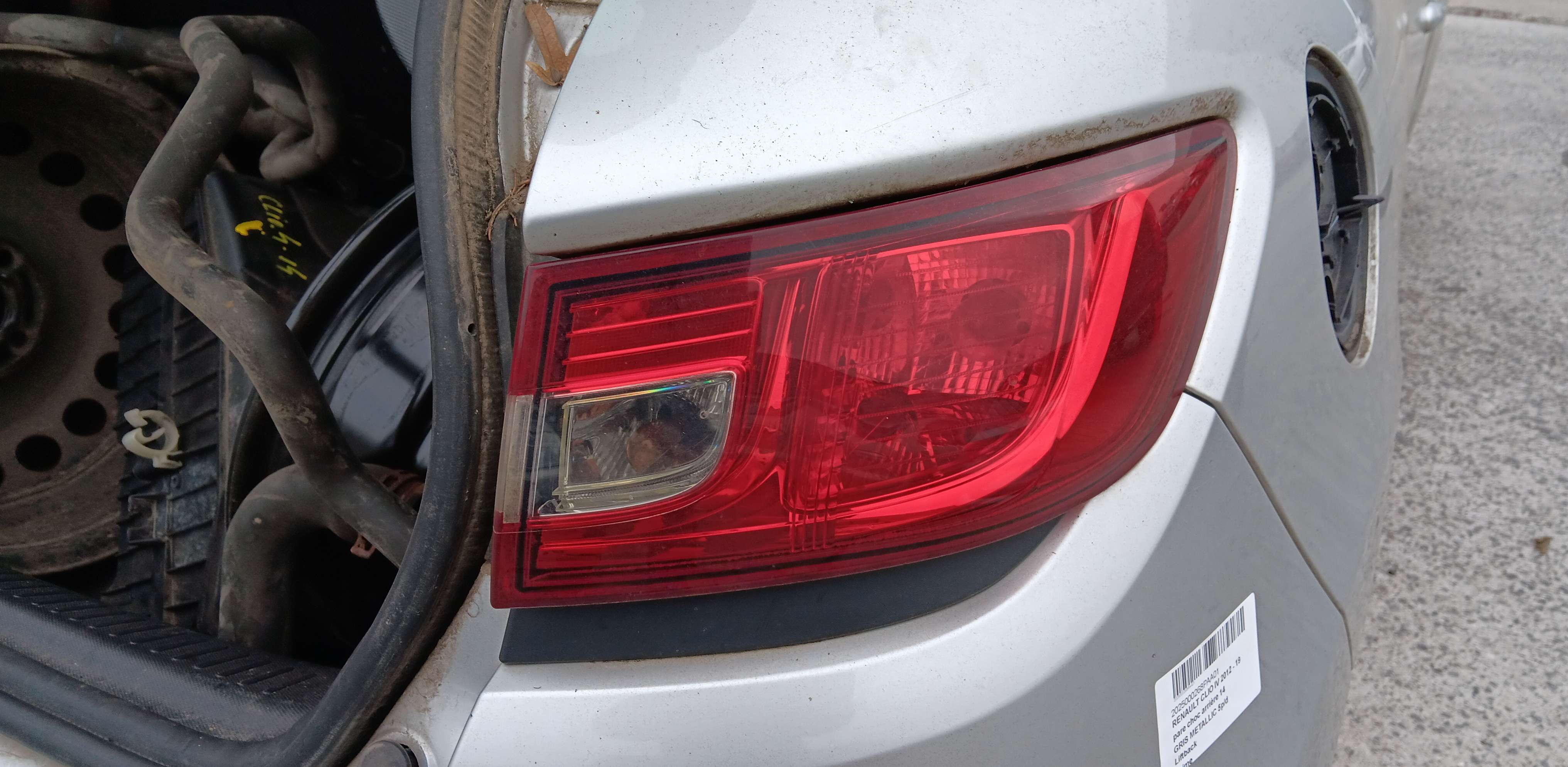 Lichtblok rechts achter Renault Clio