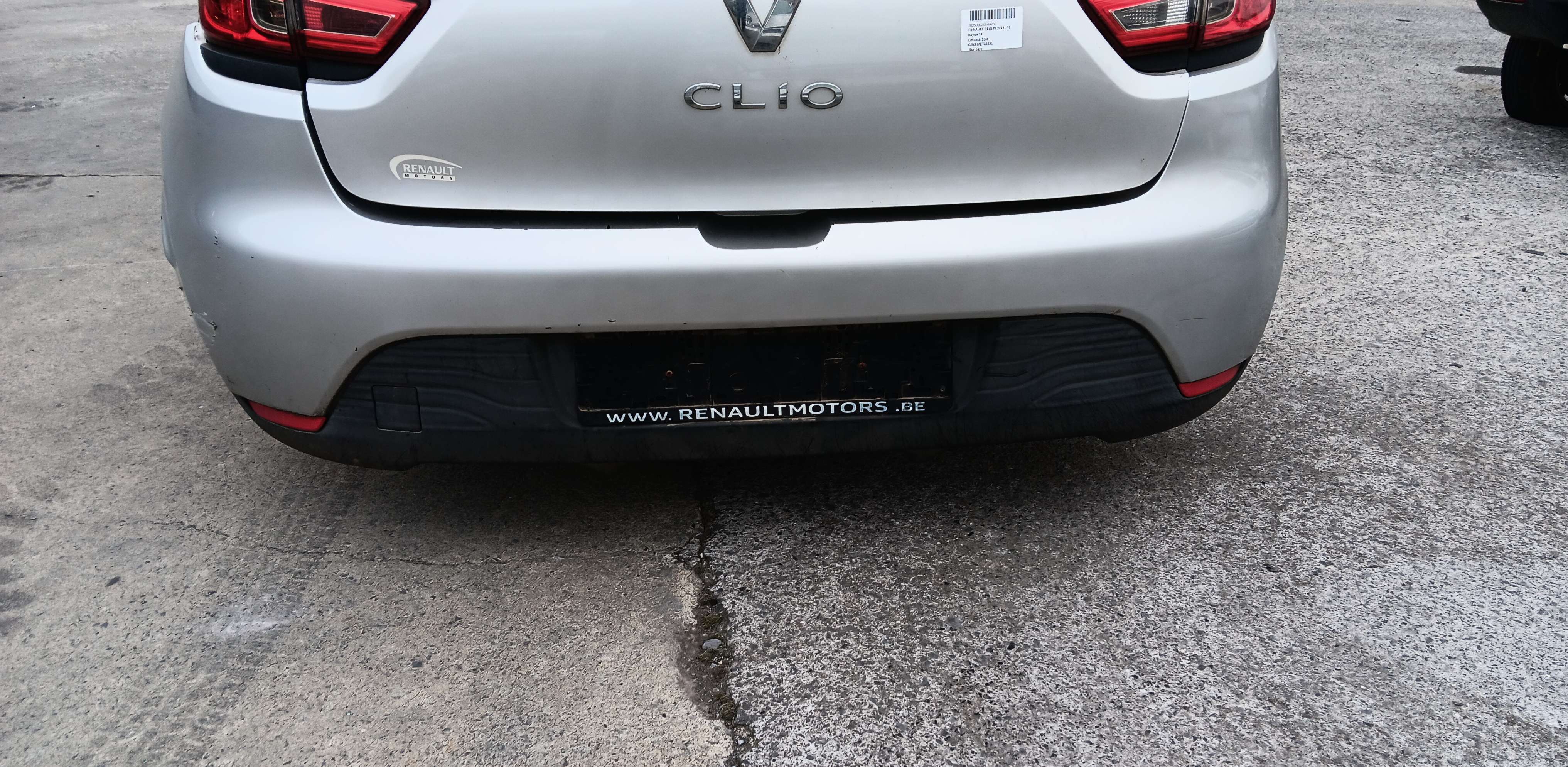 Bumper achter Renault Clio