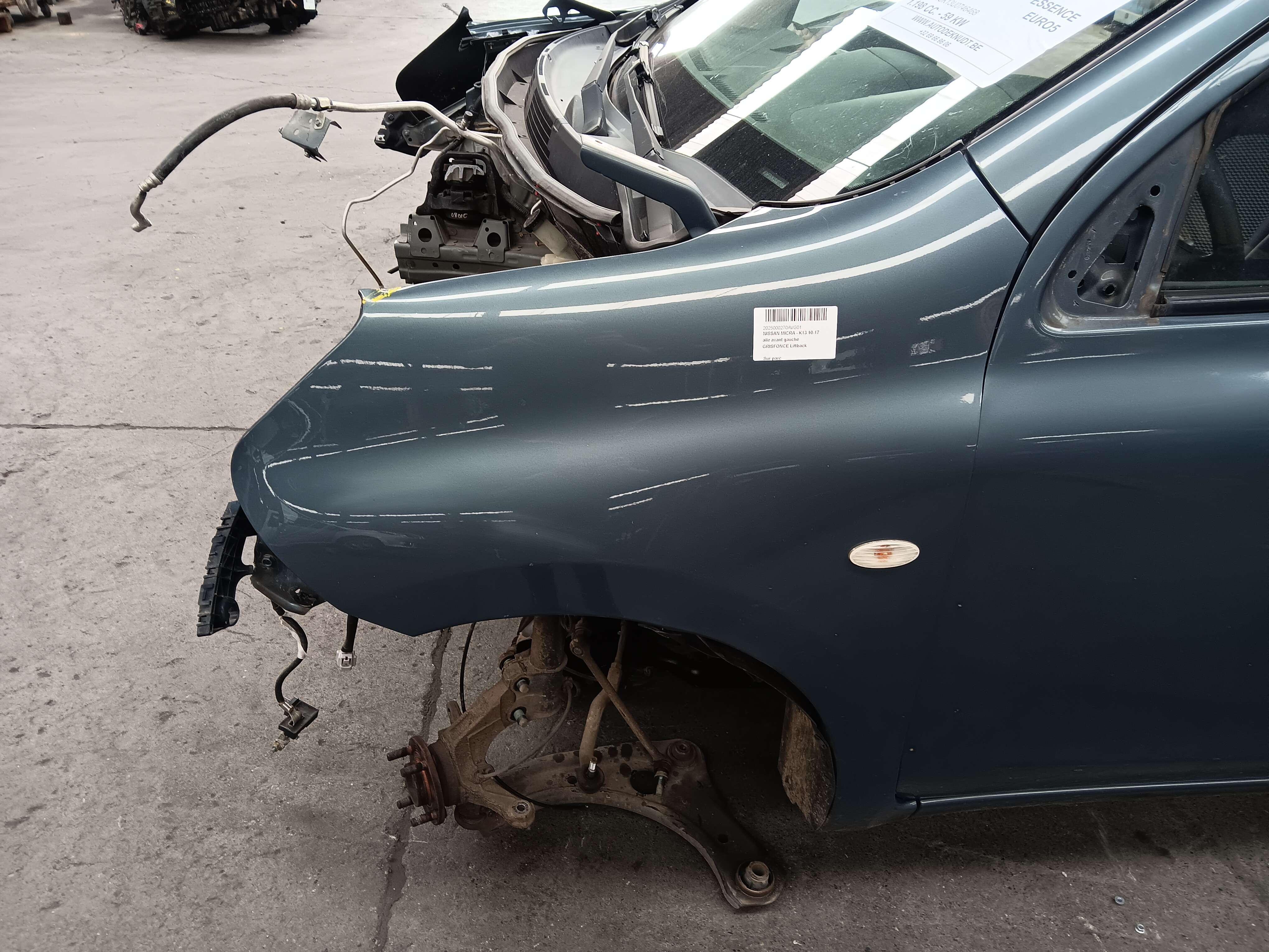 Vleugel links voor Nissan Micra