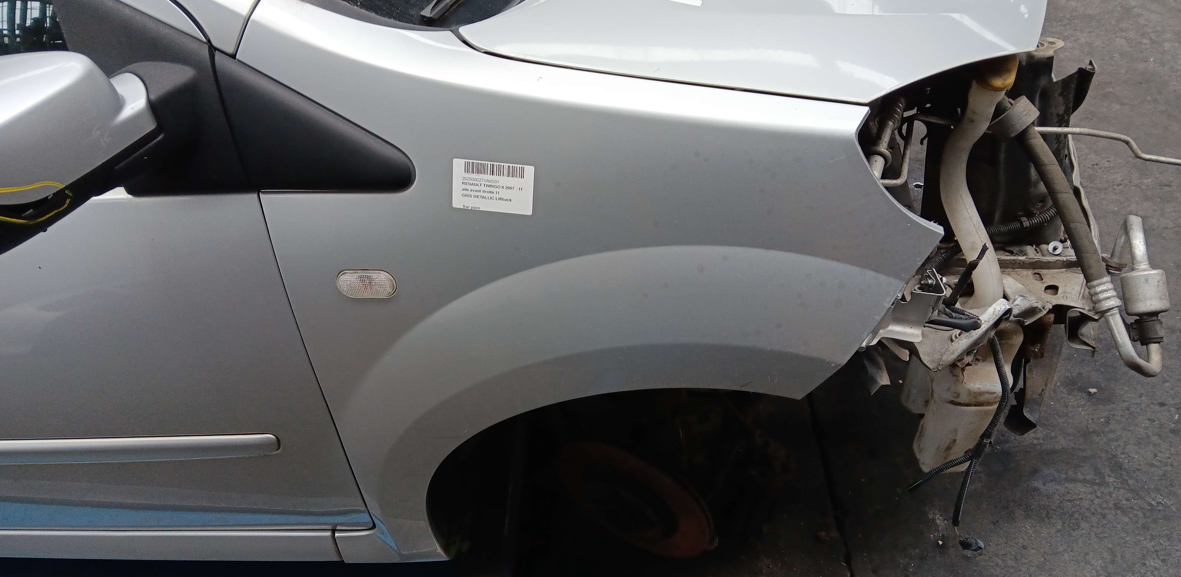 aile avant droite Renault Twingo