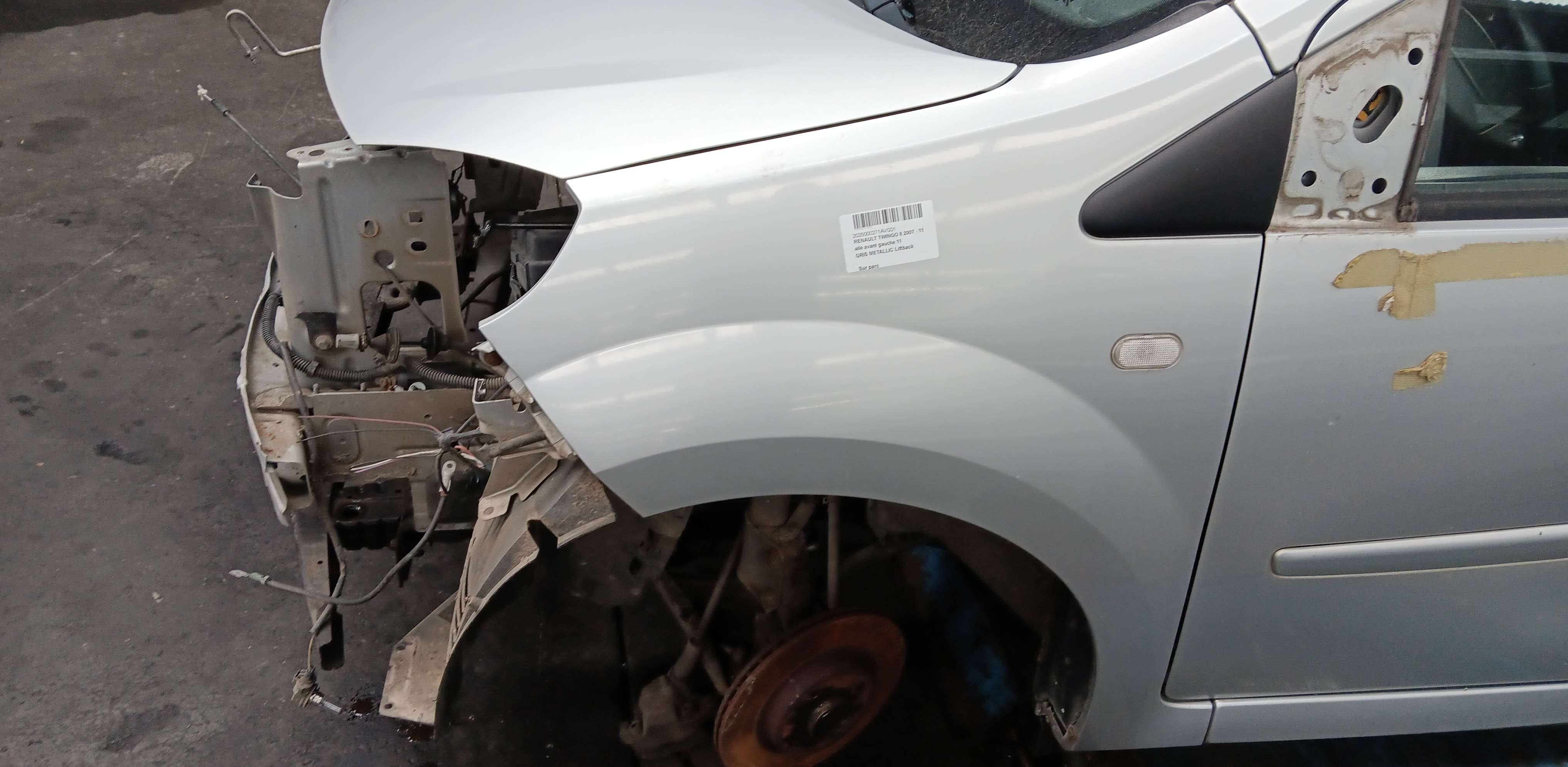 Vleugel links voor Renault Twingo