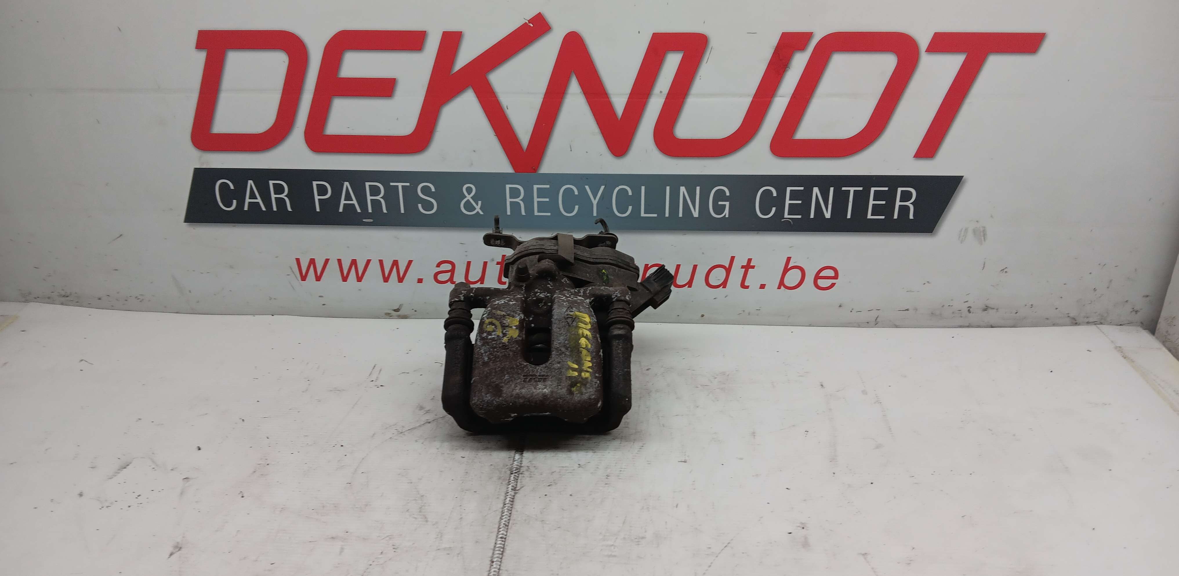 Remschijf links ACHTER Renault Megane