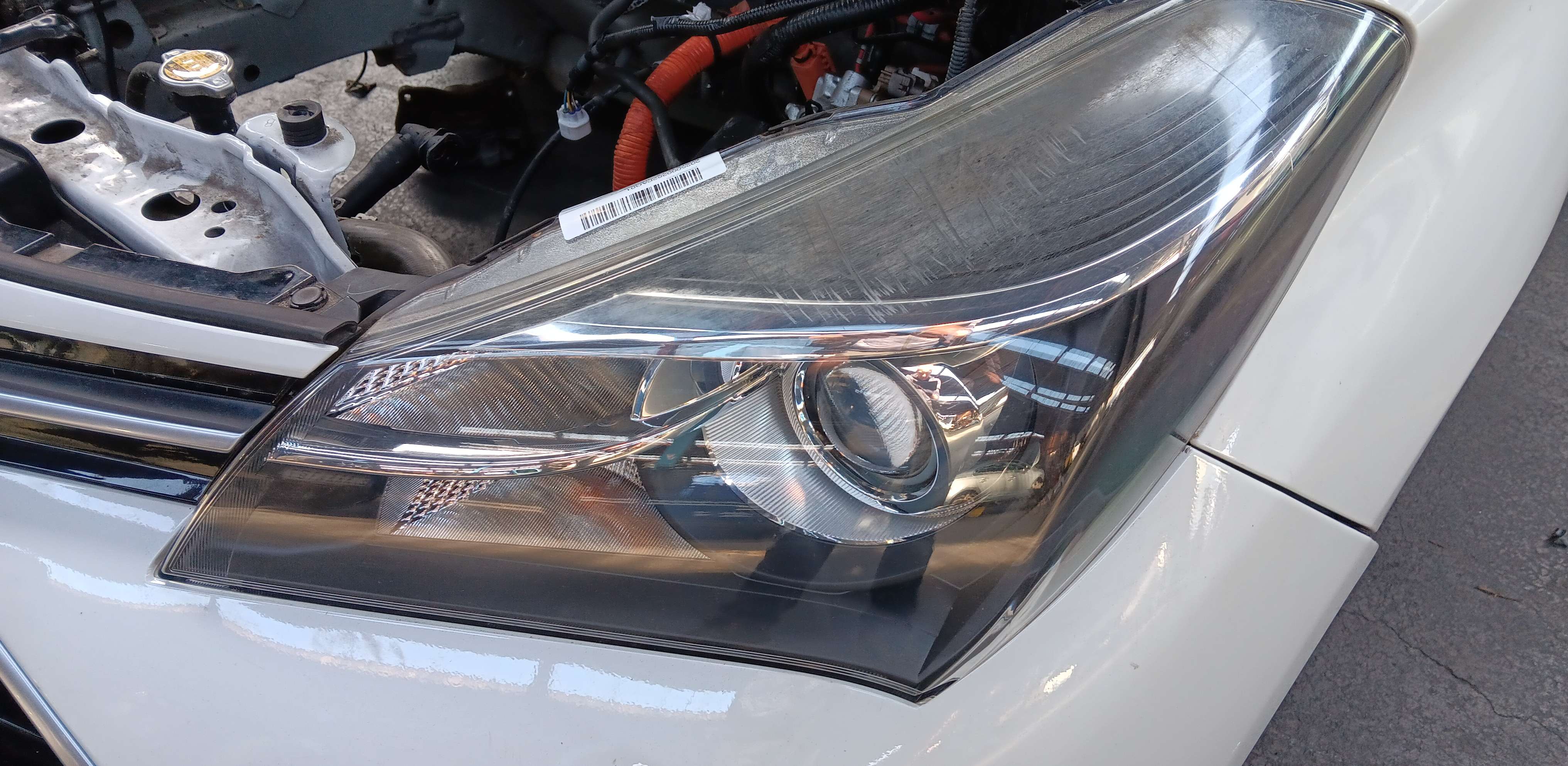 Koplamp links voor Toyota Yaris