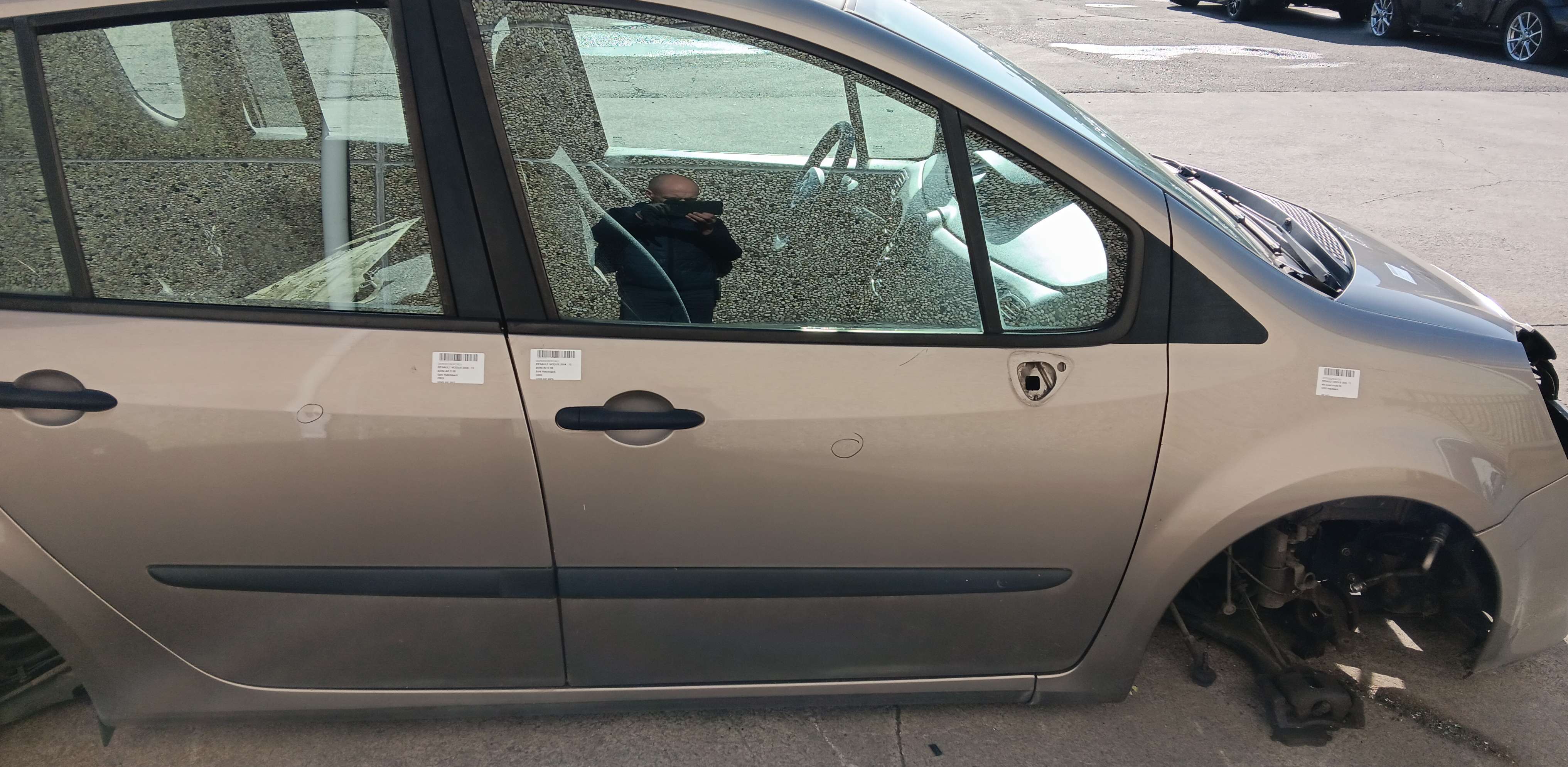 Deur rechts voor Renault Modus