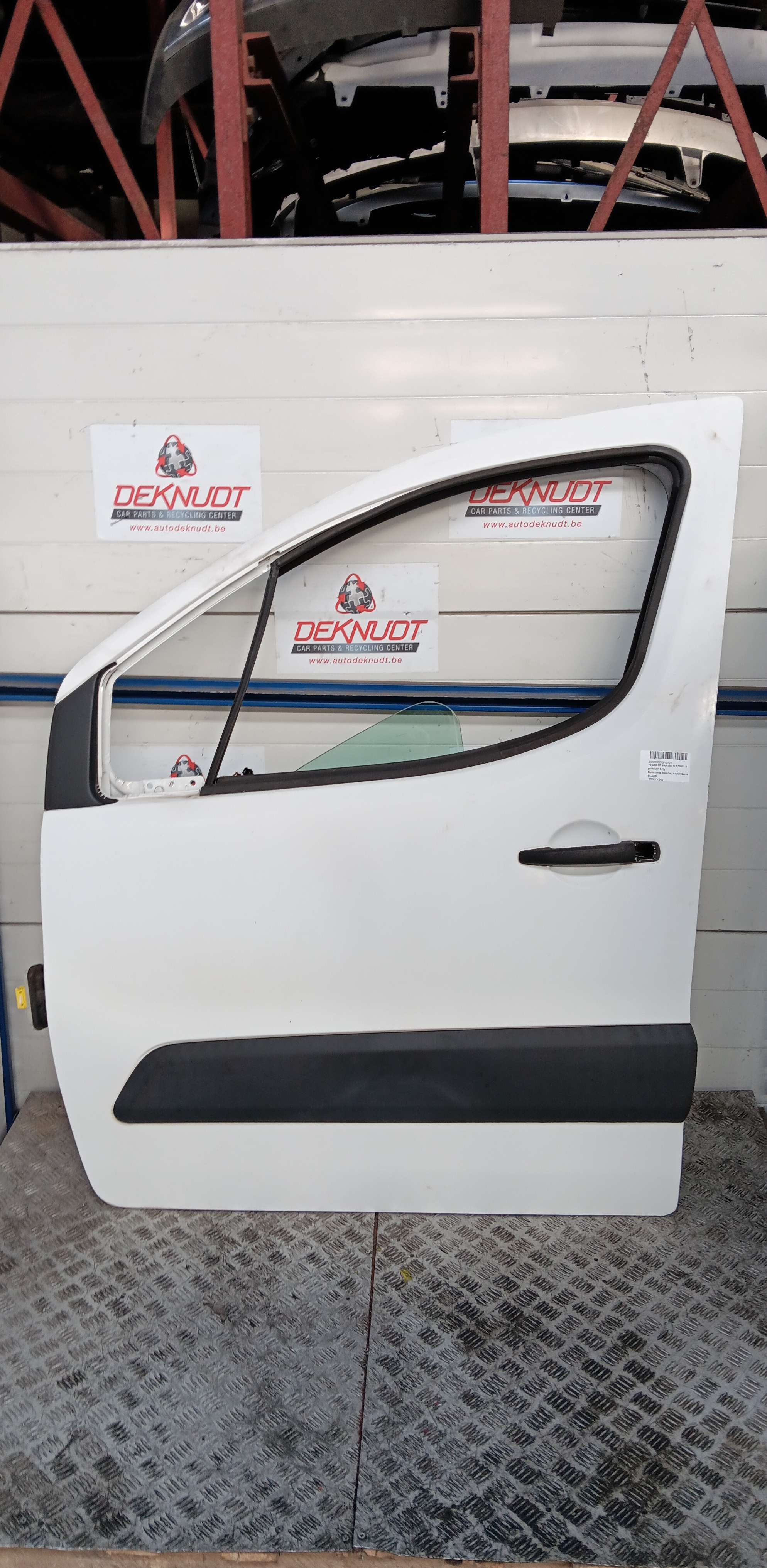Deur links voor Peugeot Partner