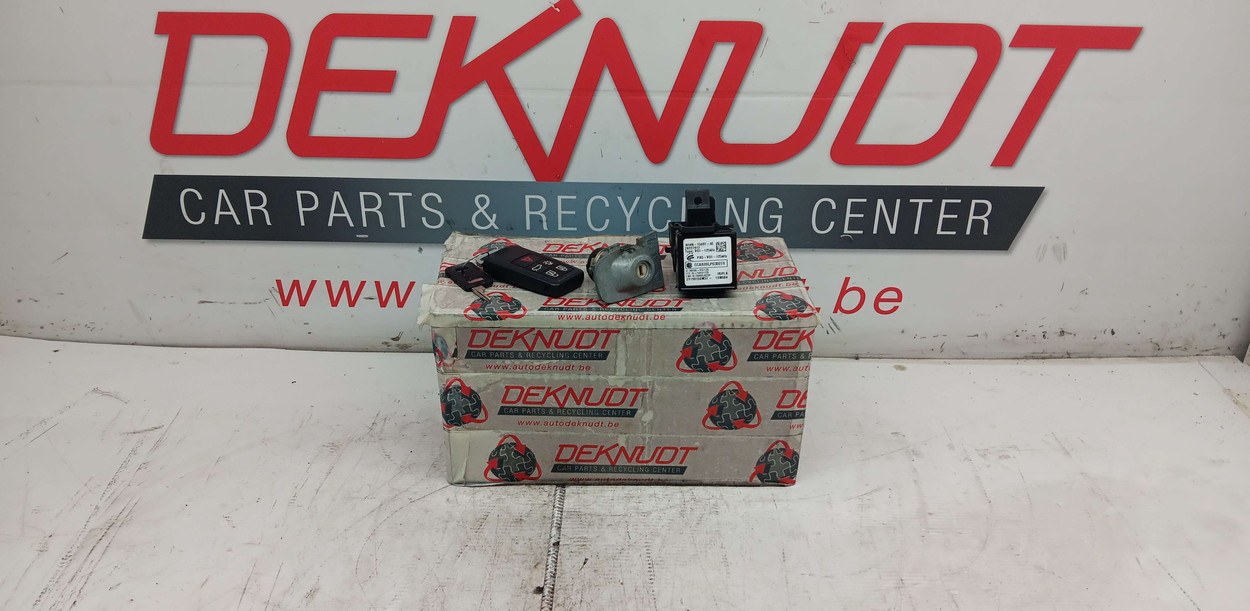 Set sleutels transponder Volvo V40