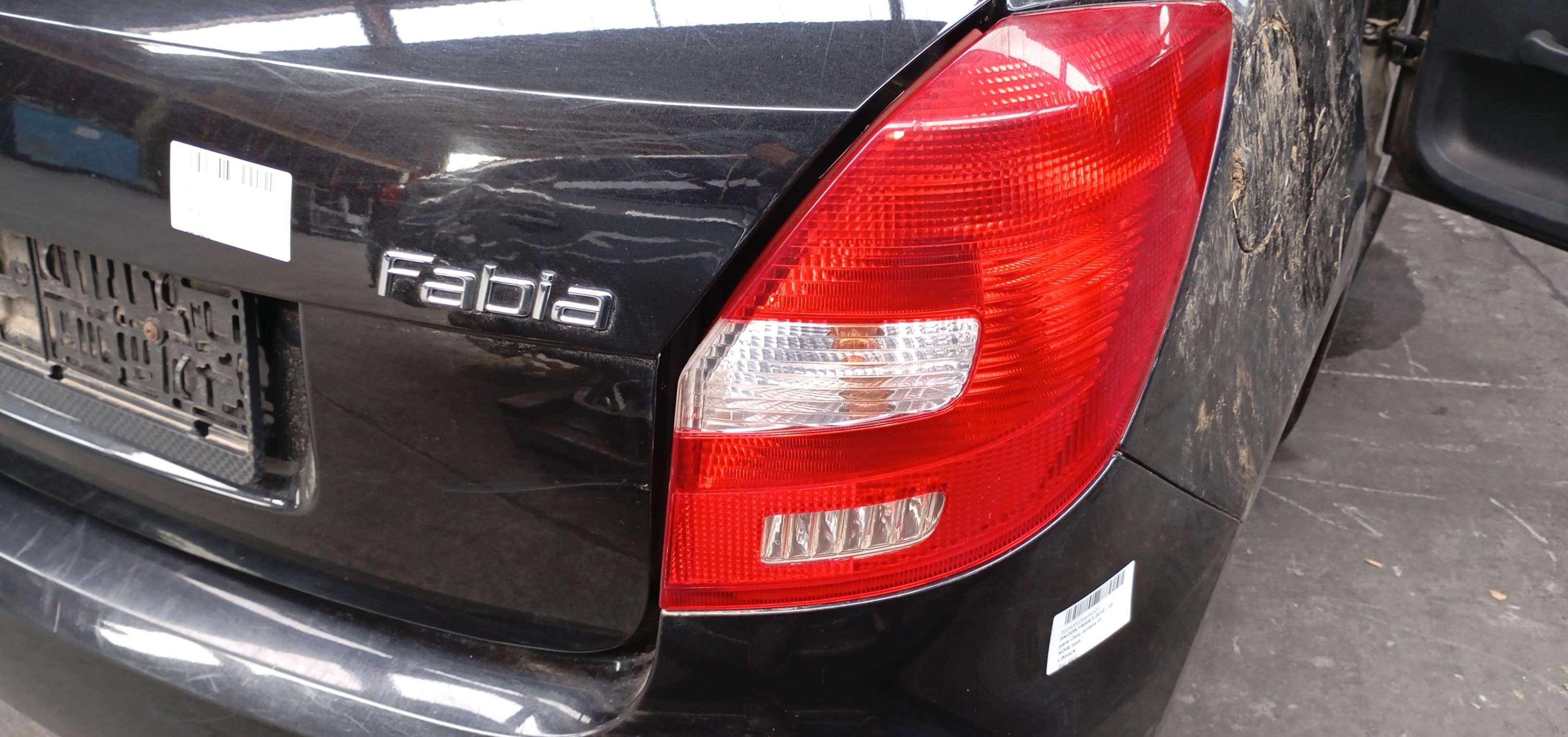 Lichtblok rechts achter Skoda Fabia