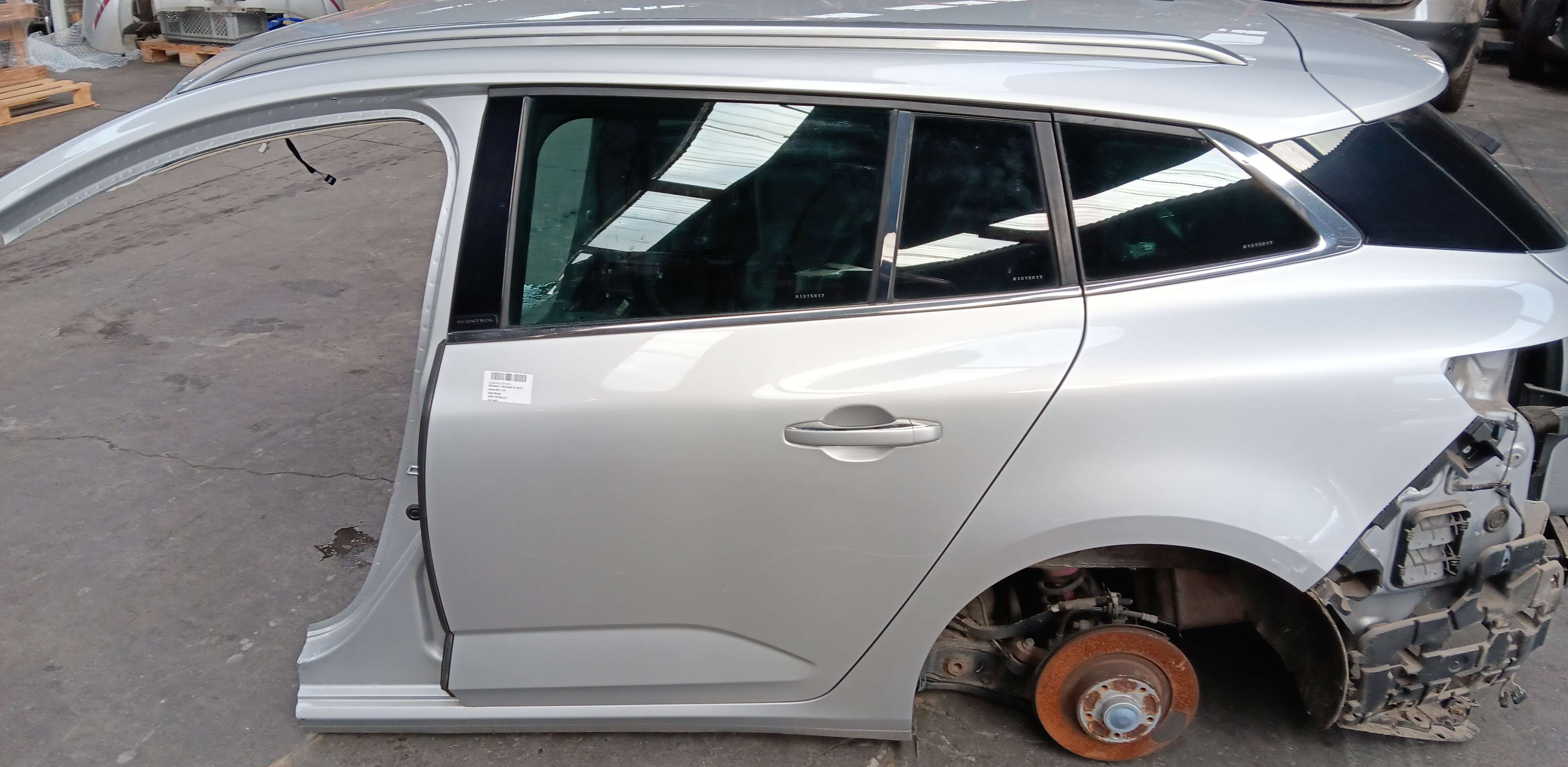 Deur links achter Renault Megane