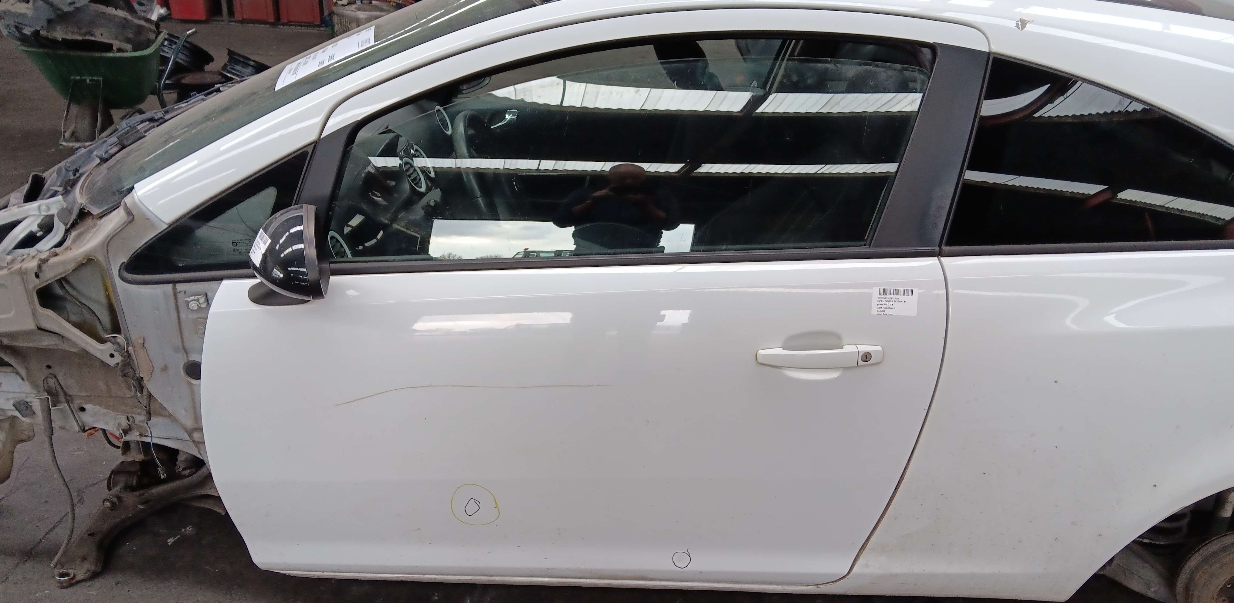 Deur links voor Opel Corsa D 2010-2014