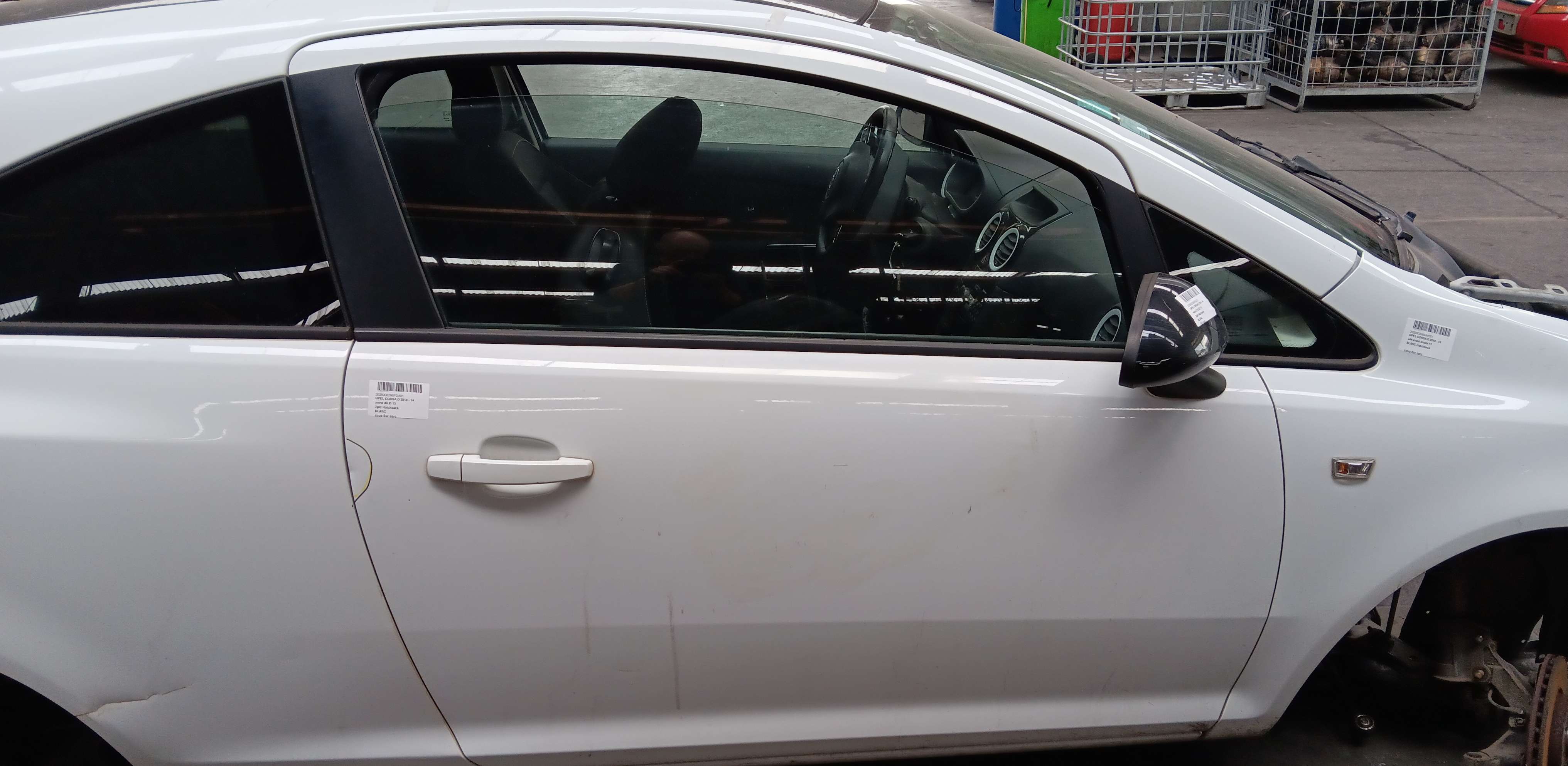 Deur rechts voor Opel Corsa D 2010-2014