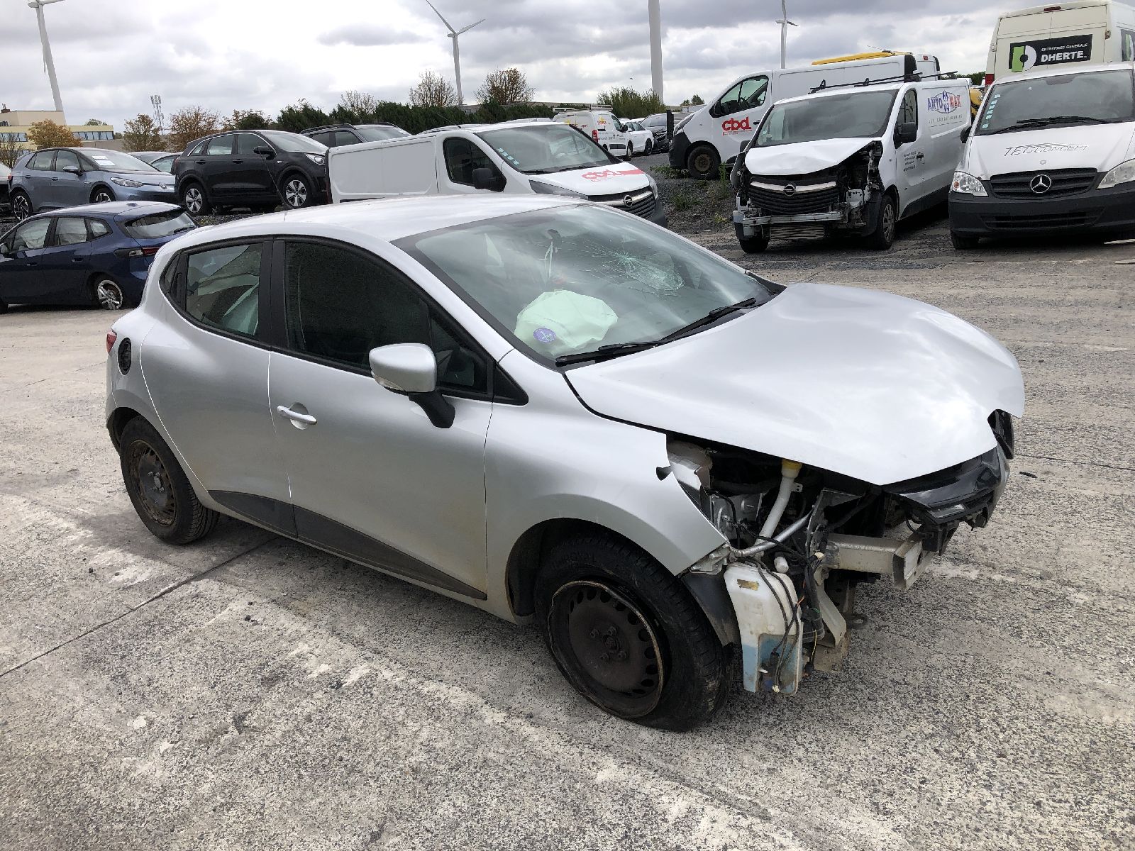 Deur rechts voor Renault Clio