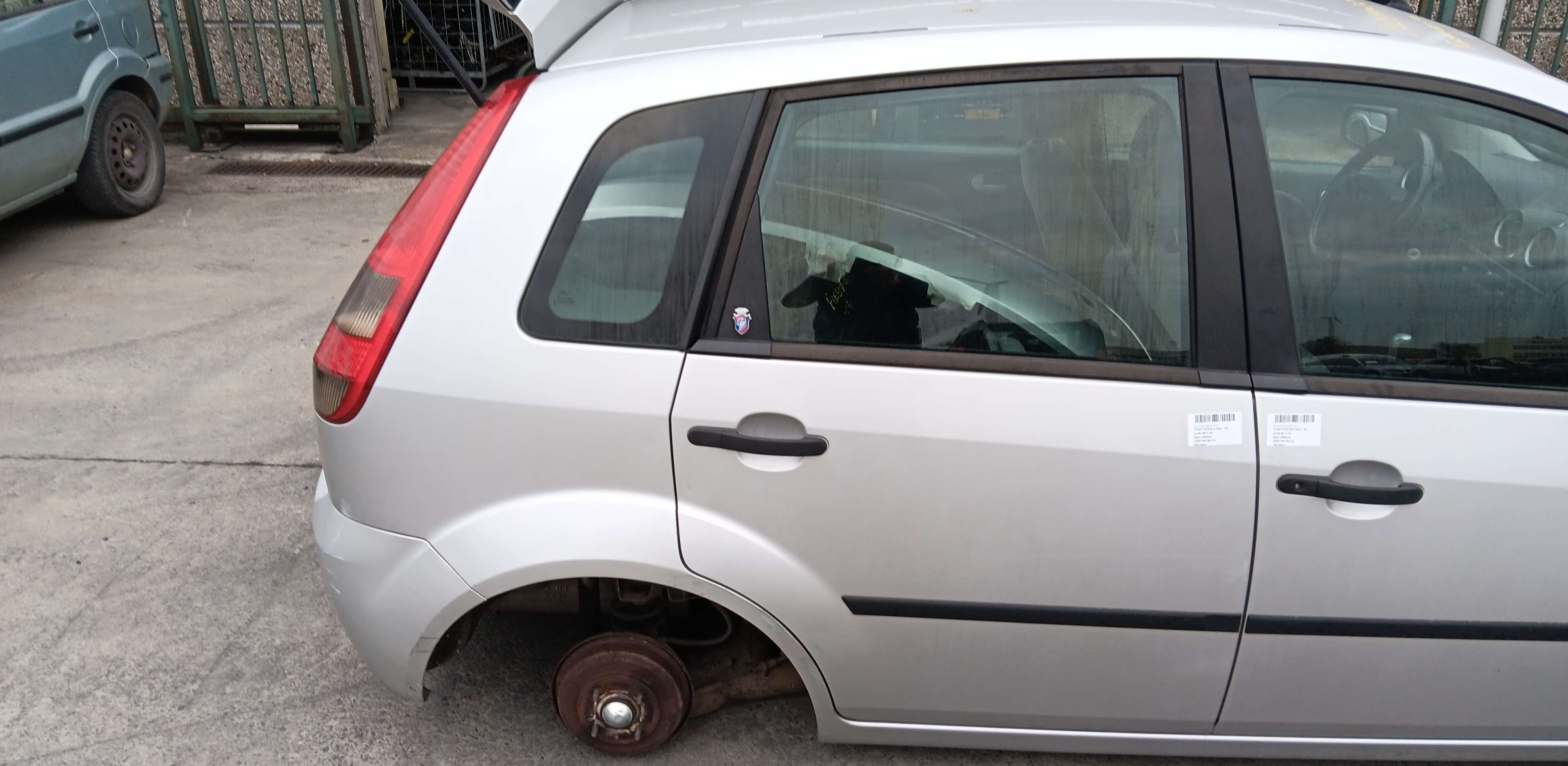 Deur rechts achter Ford Fiesta