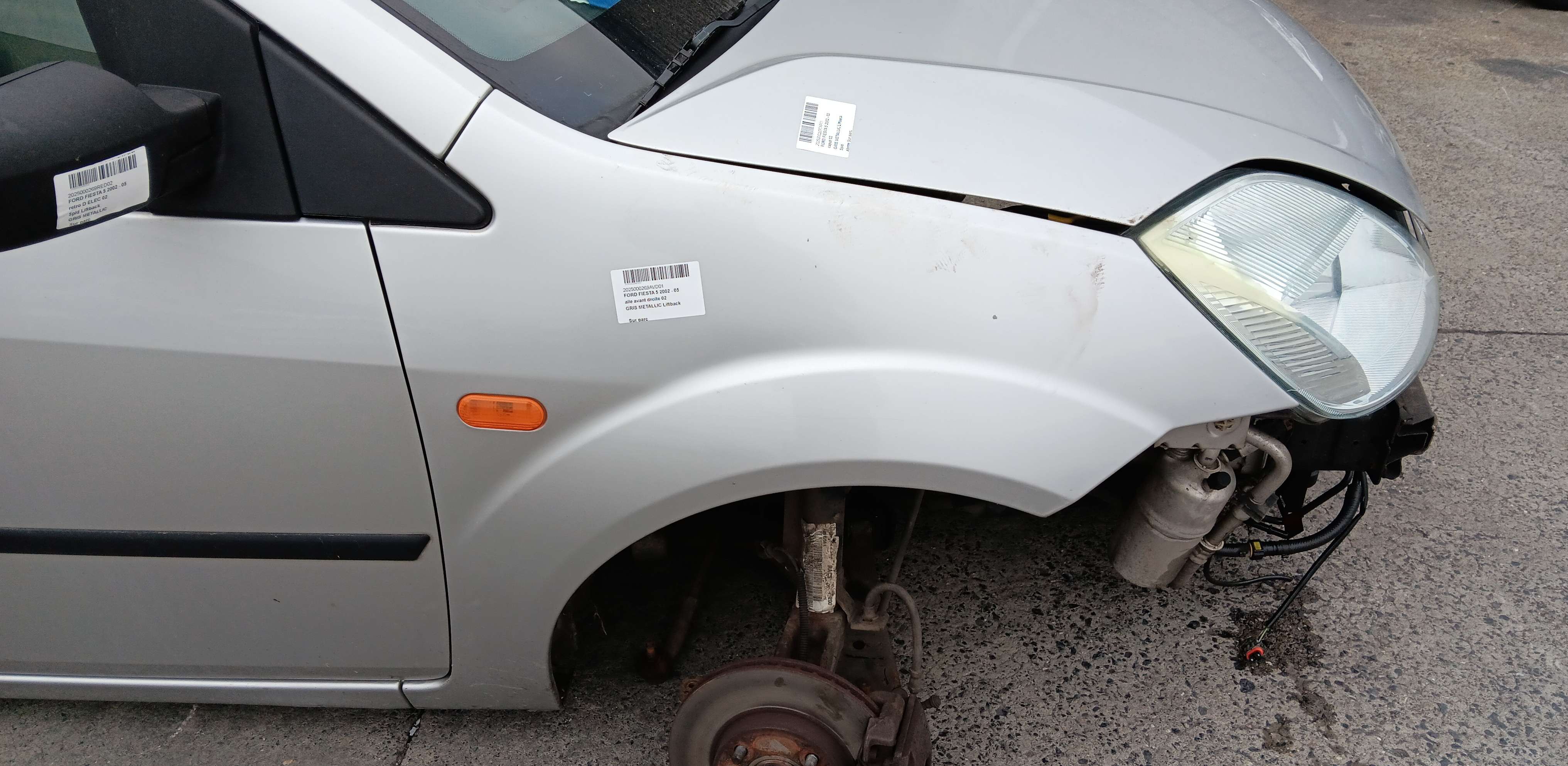 Flank rechts voor Ford Fiesta