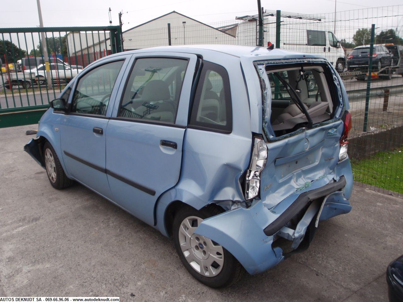 Deur links achter Fiat Idea