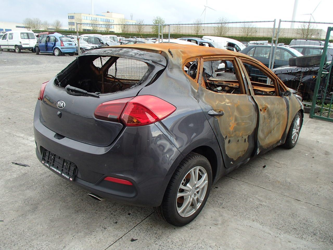 Lichtblok rechts achter Kia cee&#039;d