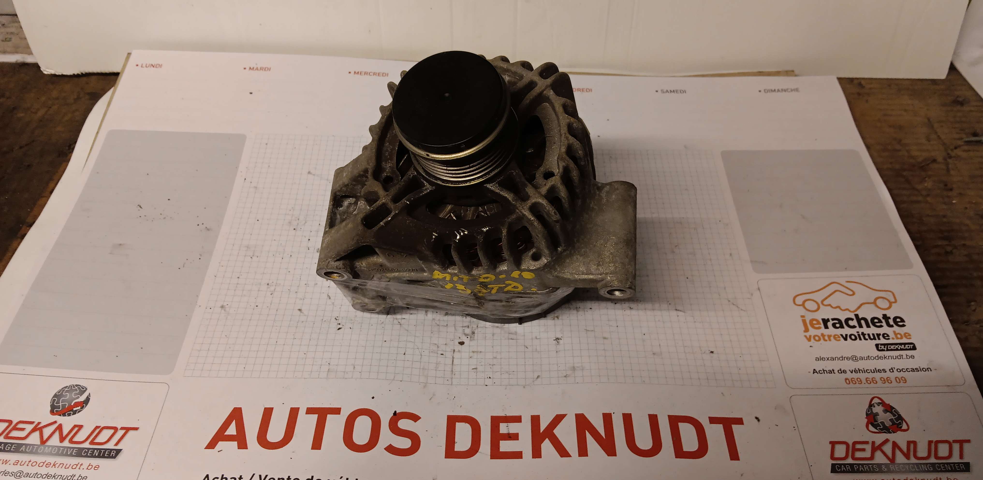  Alternator Motor Alfa Romeo MiTo