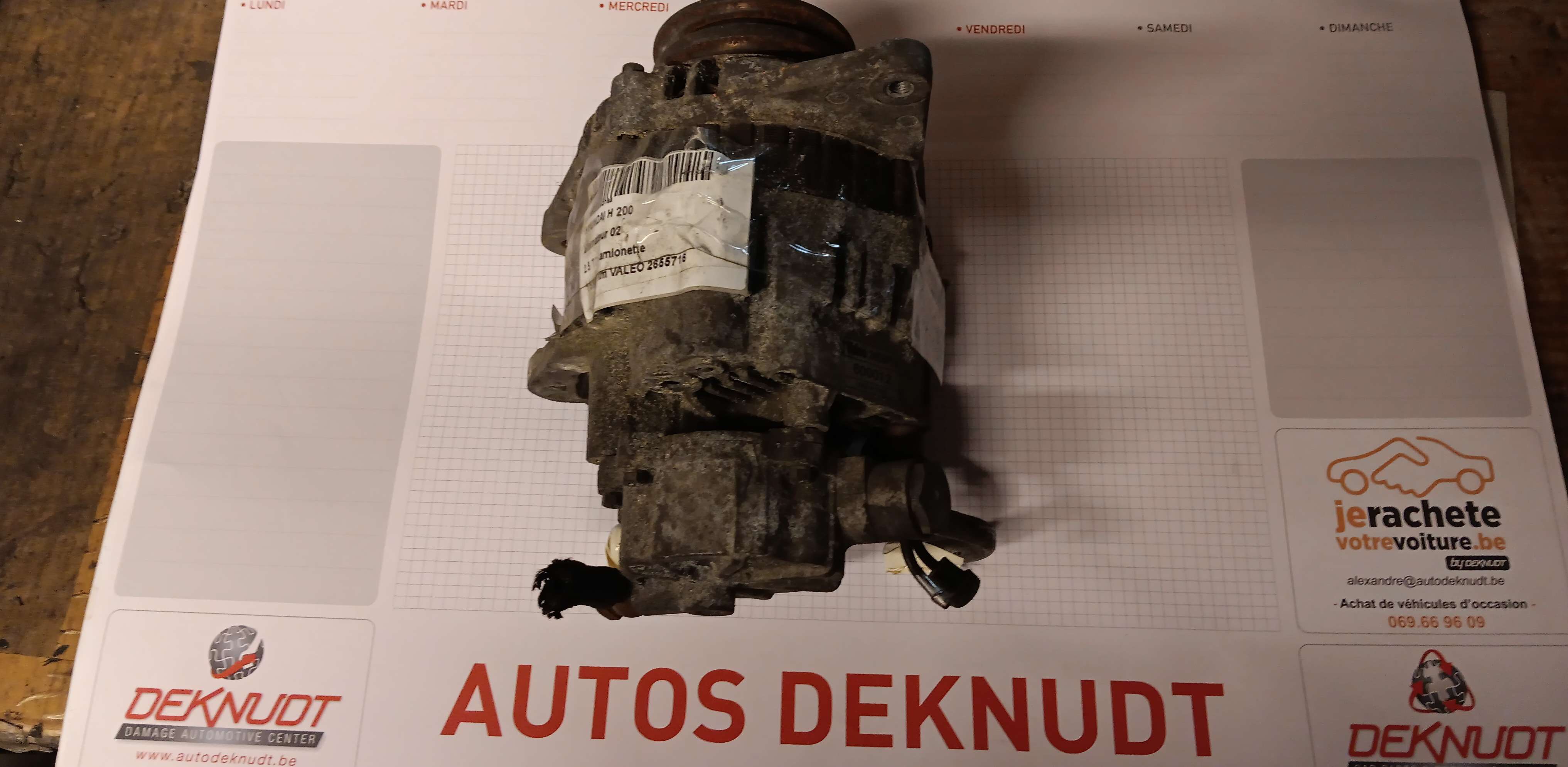  Alternator Motor Hyundai H 200