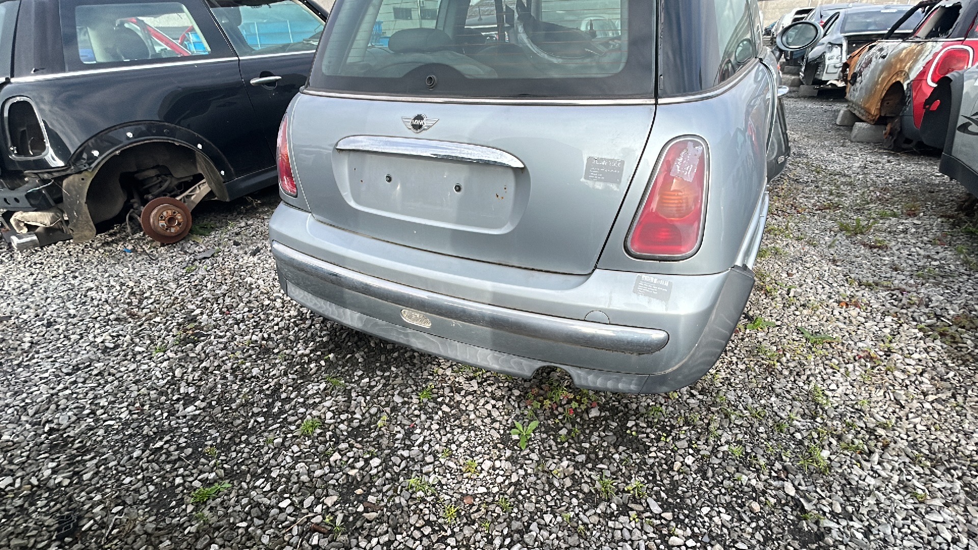 Bumper achter Mini COOPER