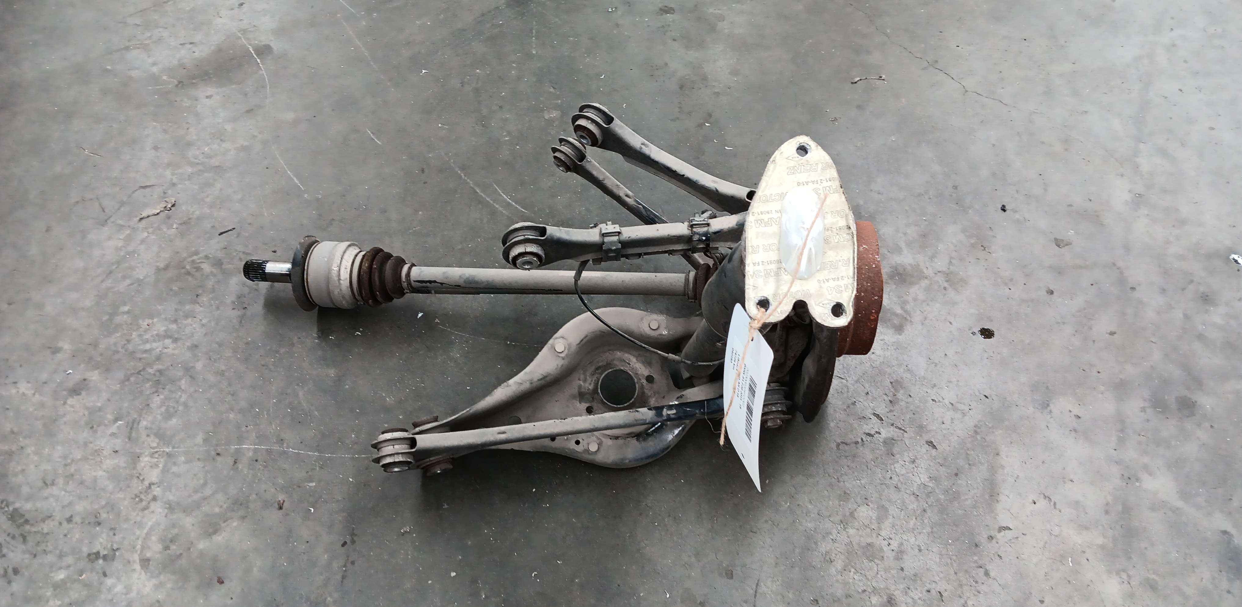 rechter mecaniek achter Bmw 118