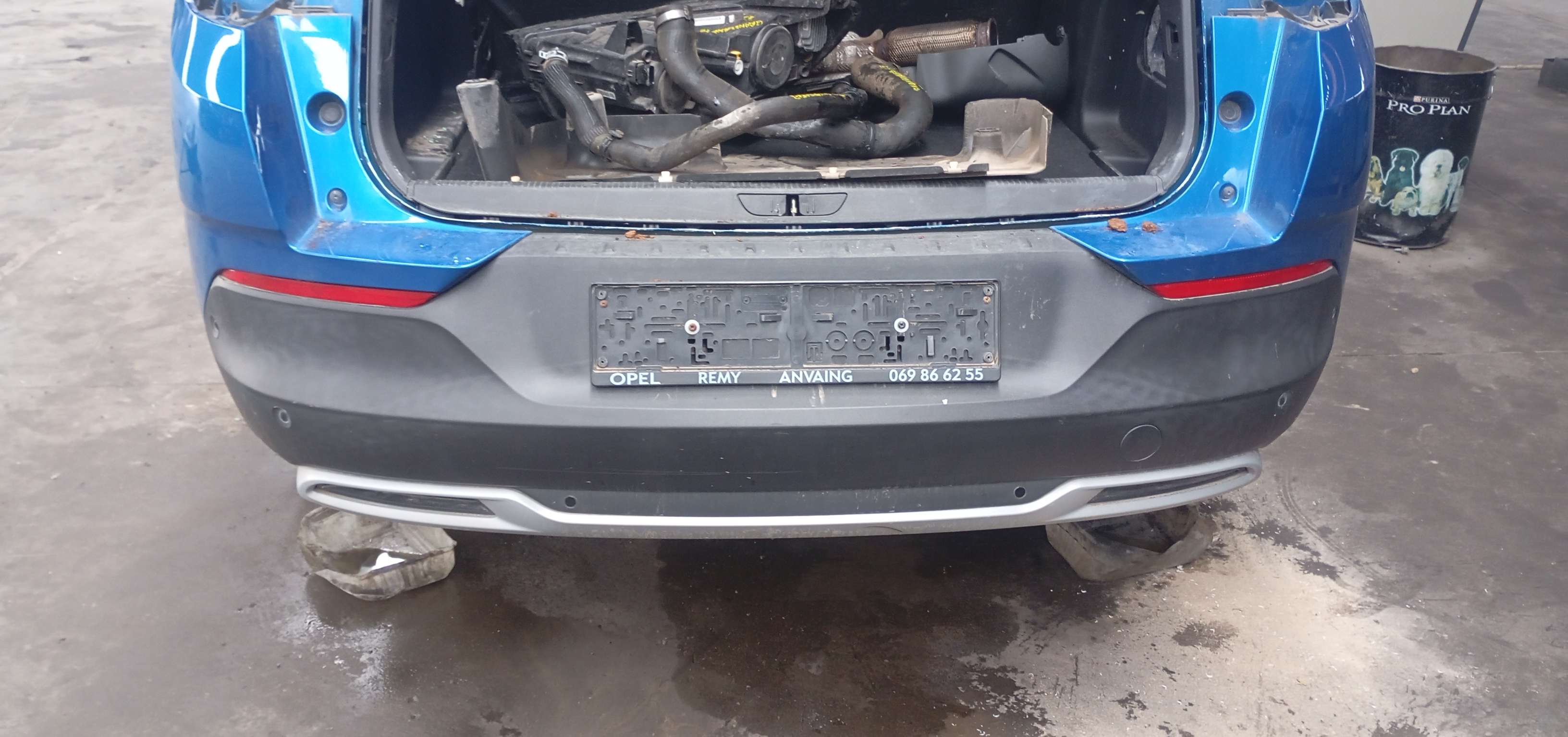 Bumper achter met sensor Opel Grandland X