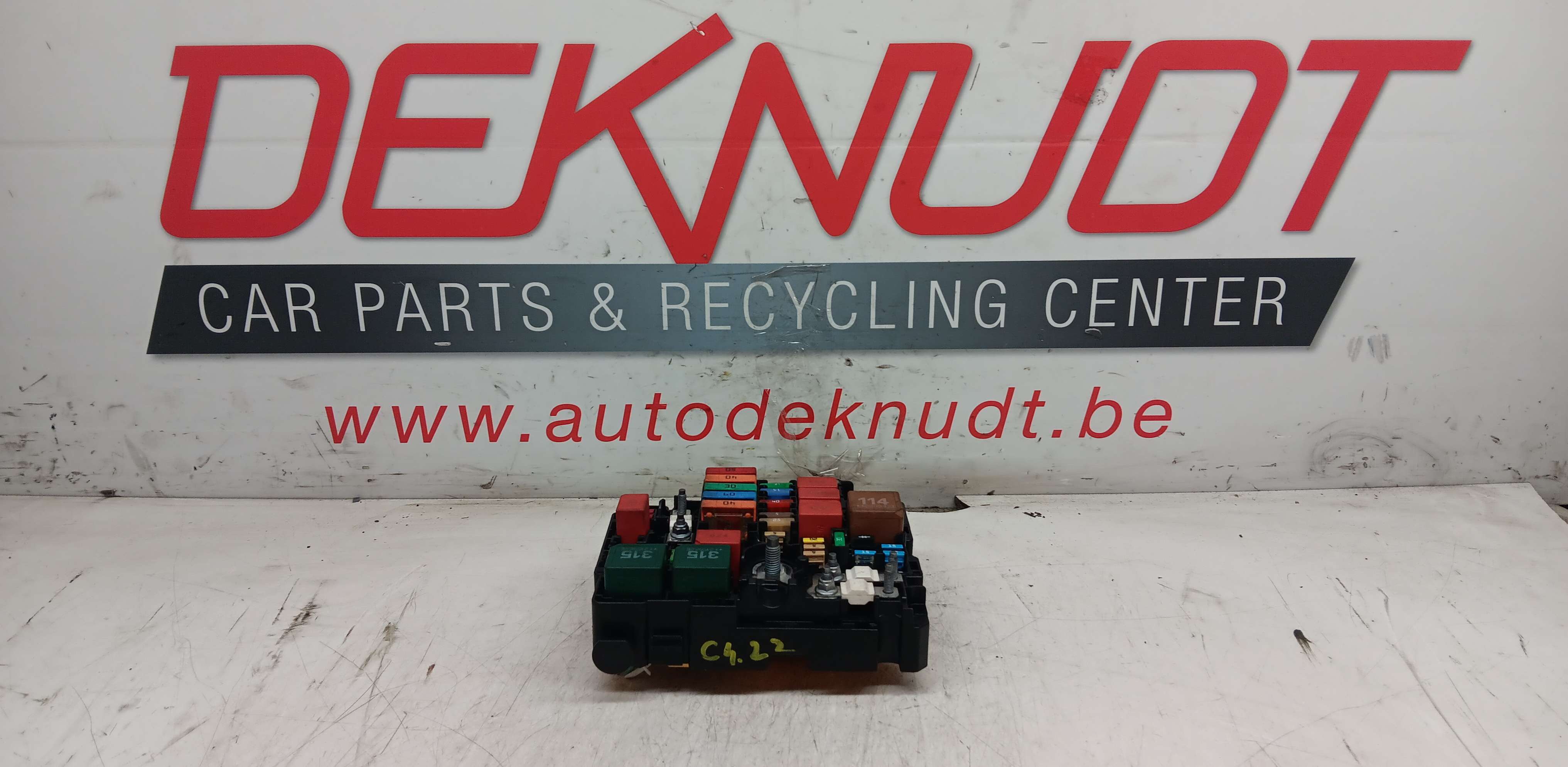 zekeringkast Citroen C 4