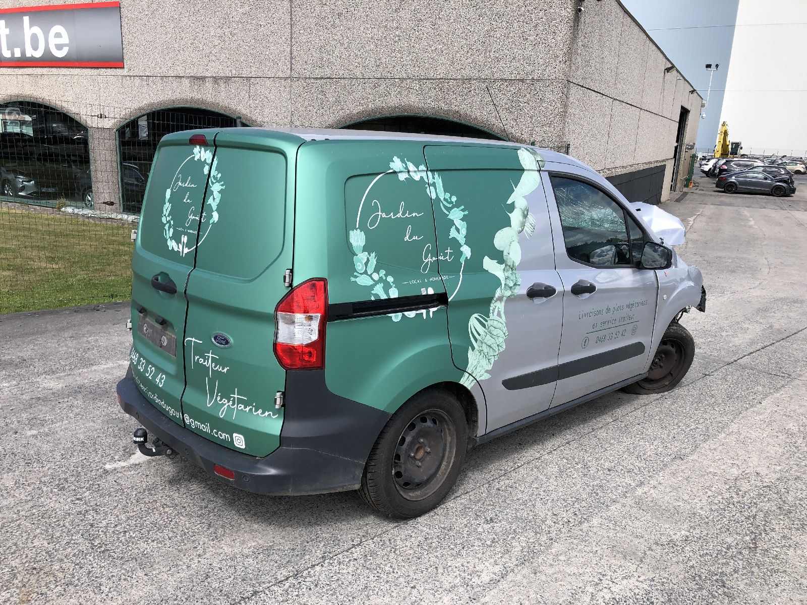 Schuivdeur rechts Ford Transit Courier
