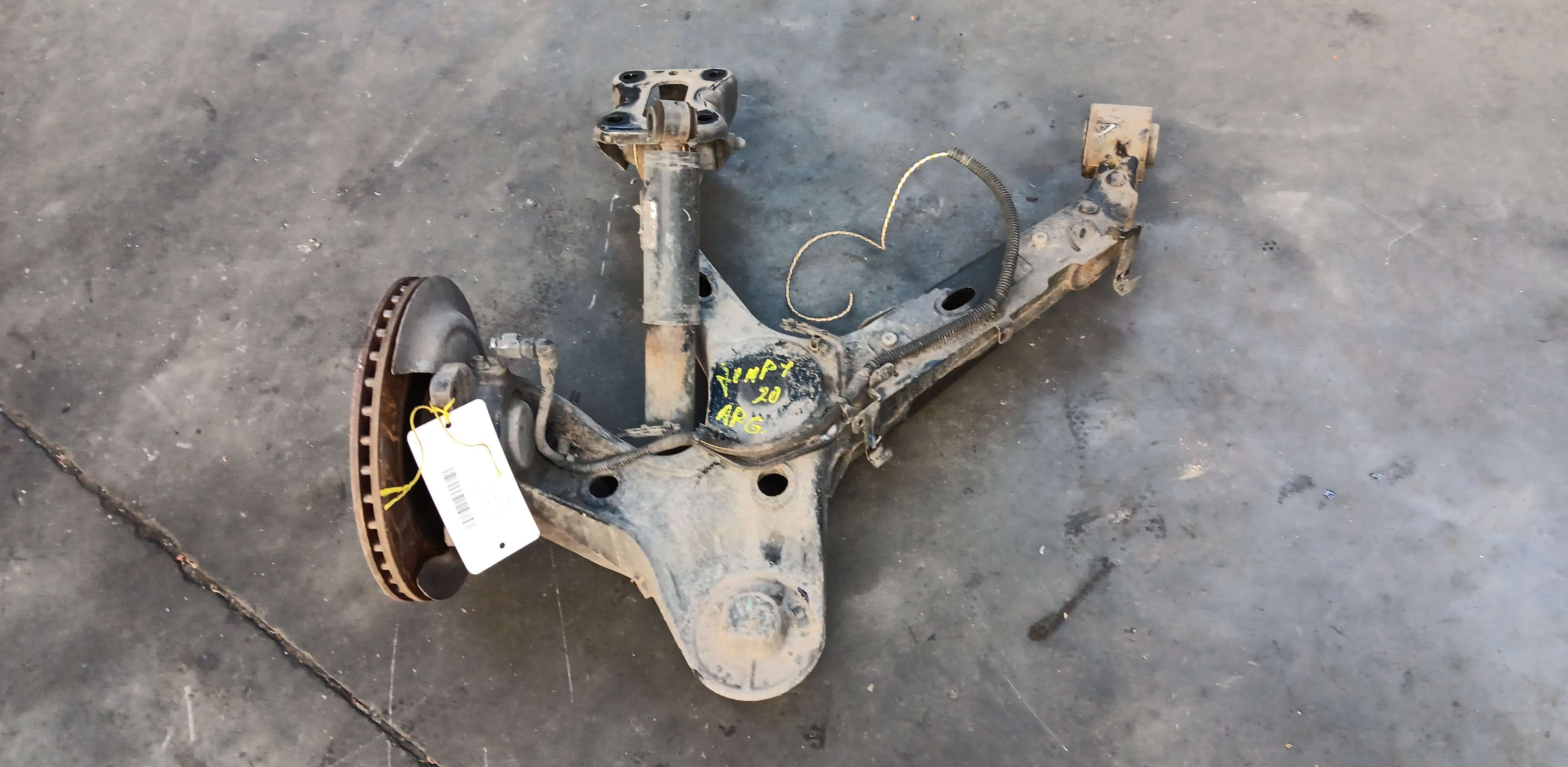 linker mecaniek achter Citroen Jumpy