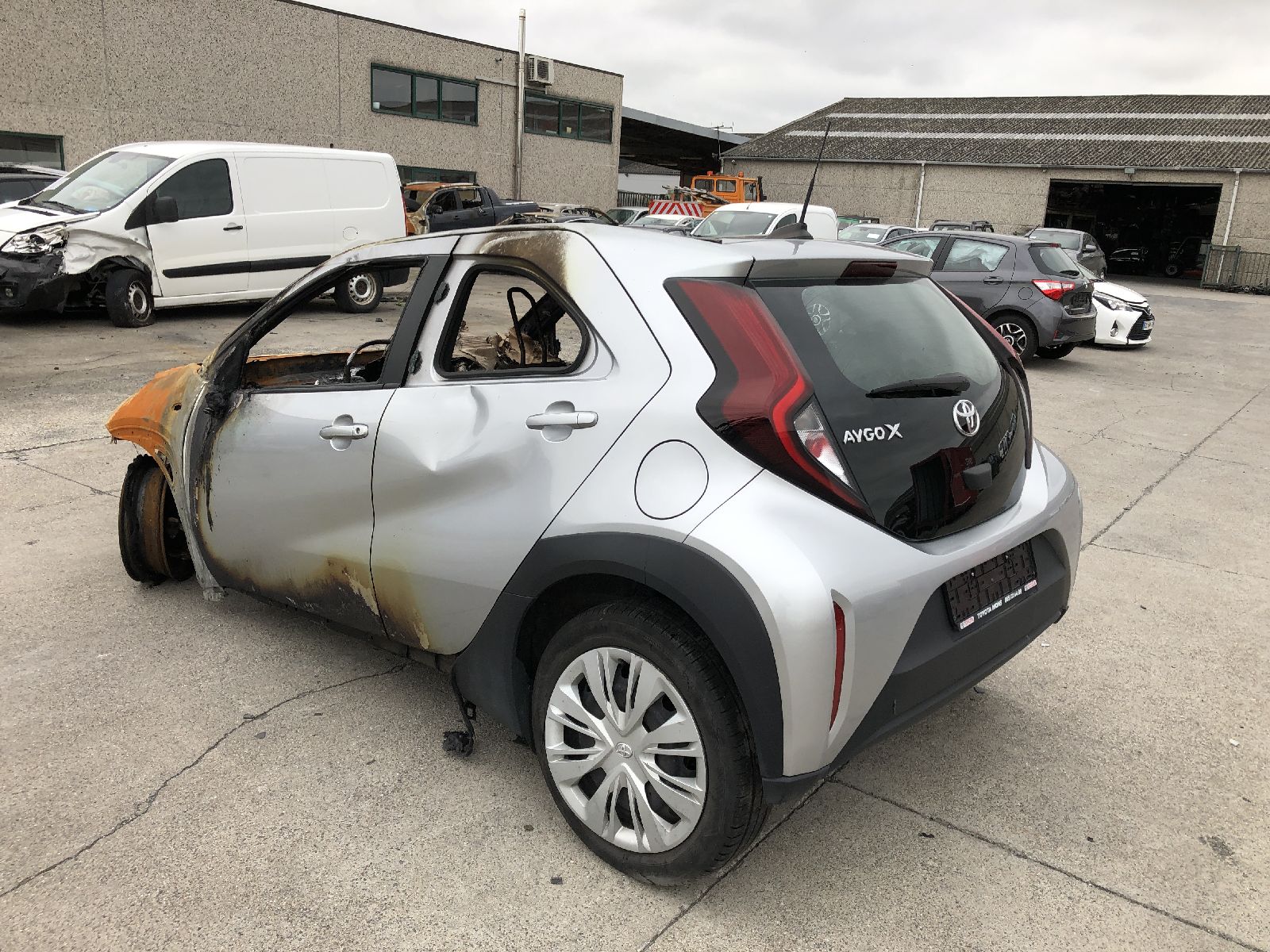 Bumper achter Toyota Aygo