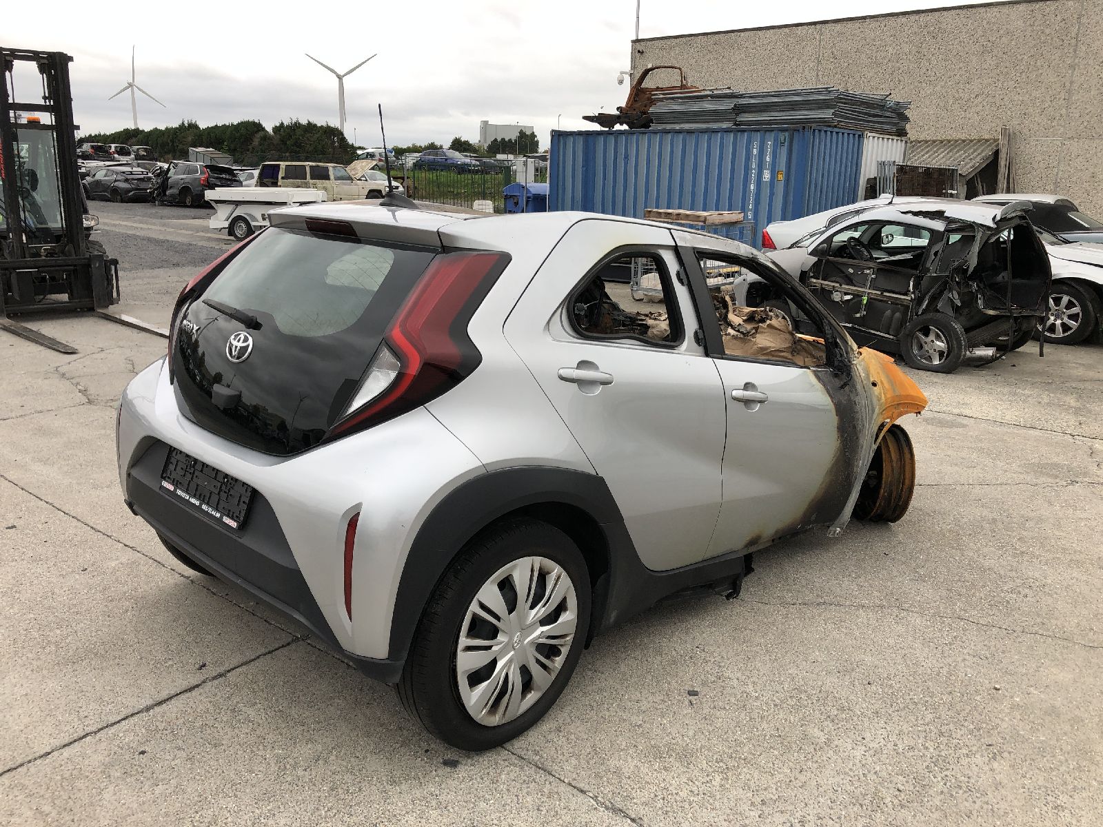 pont arrière Toyota Aygo