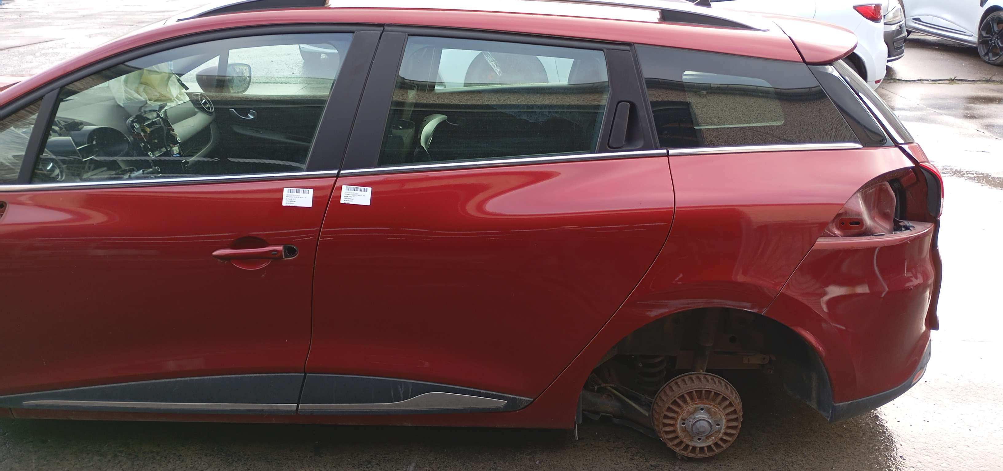 Deur links achter Renault Clio