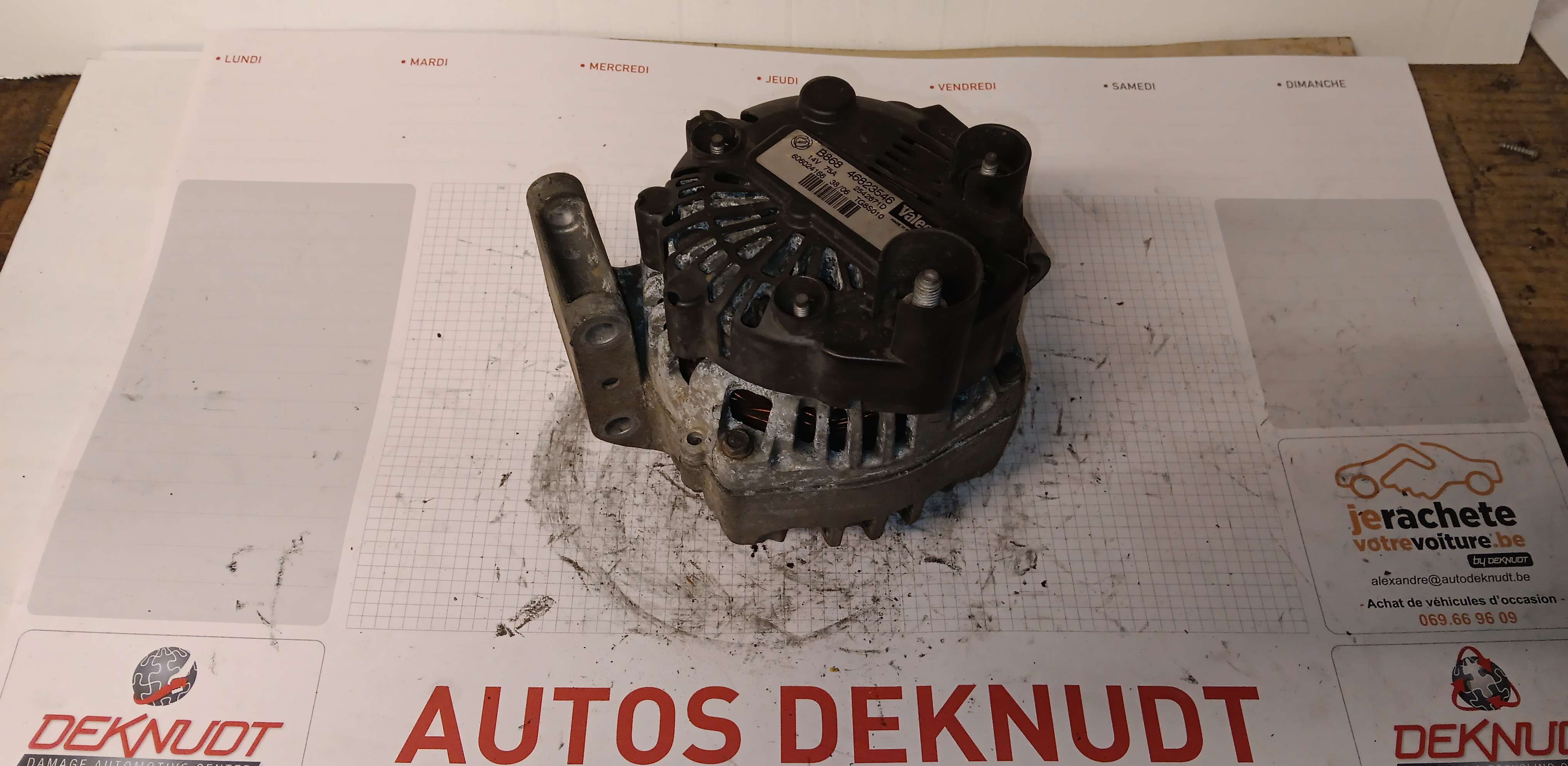  Alternator Motor Fiat Doblo