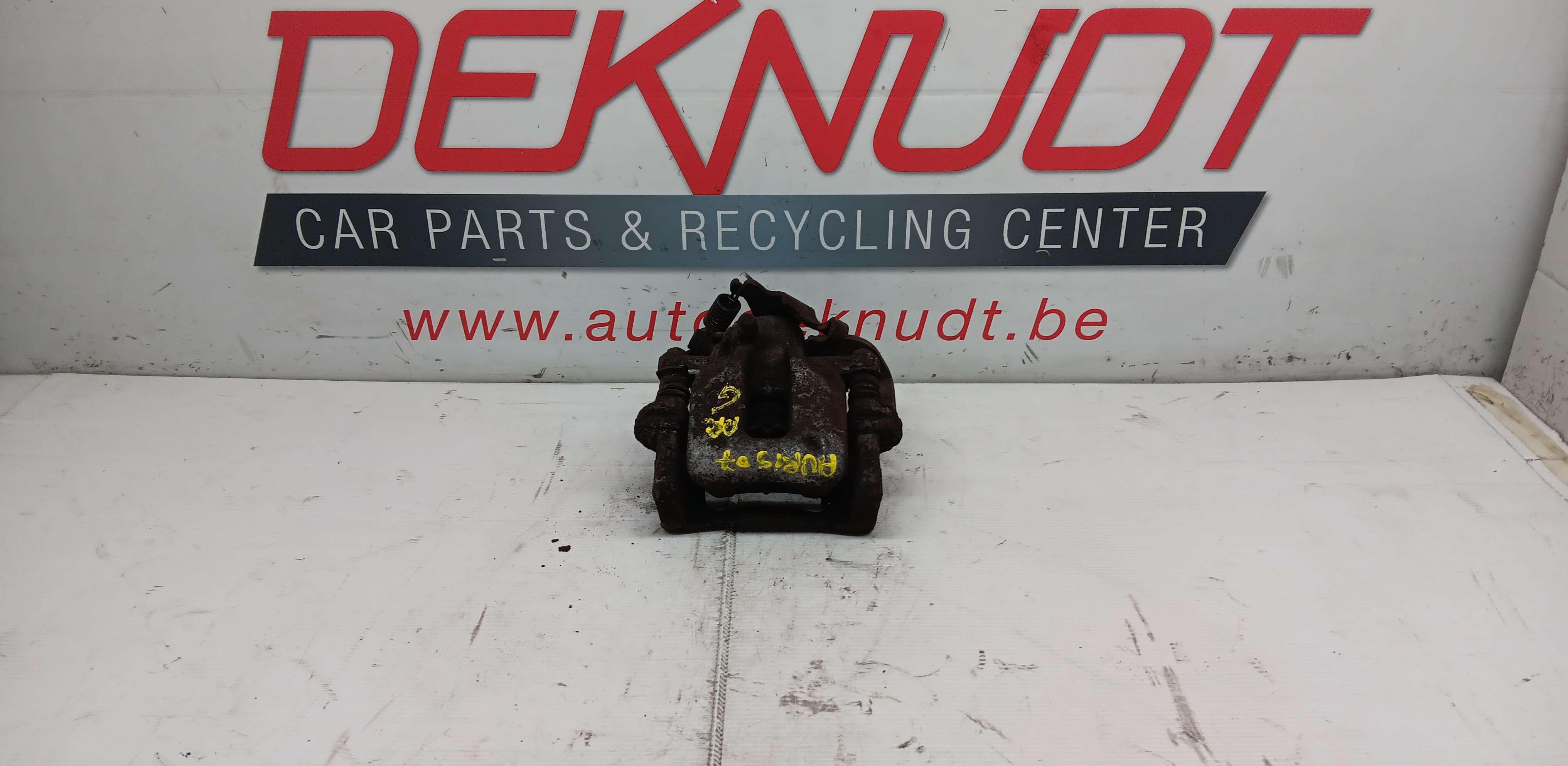 Remschijf links ACHTER Toyota Auris