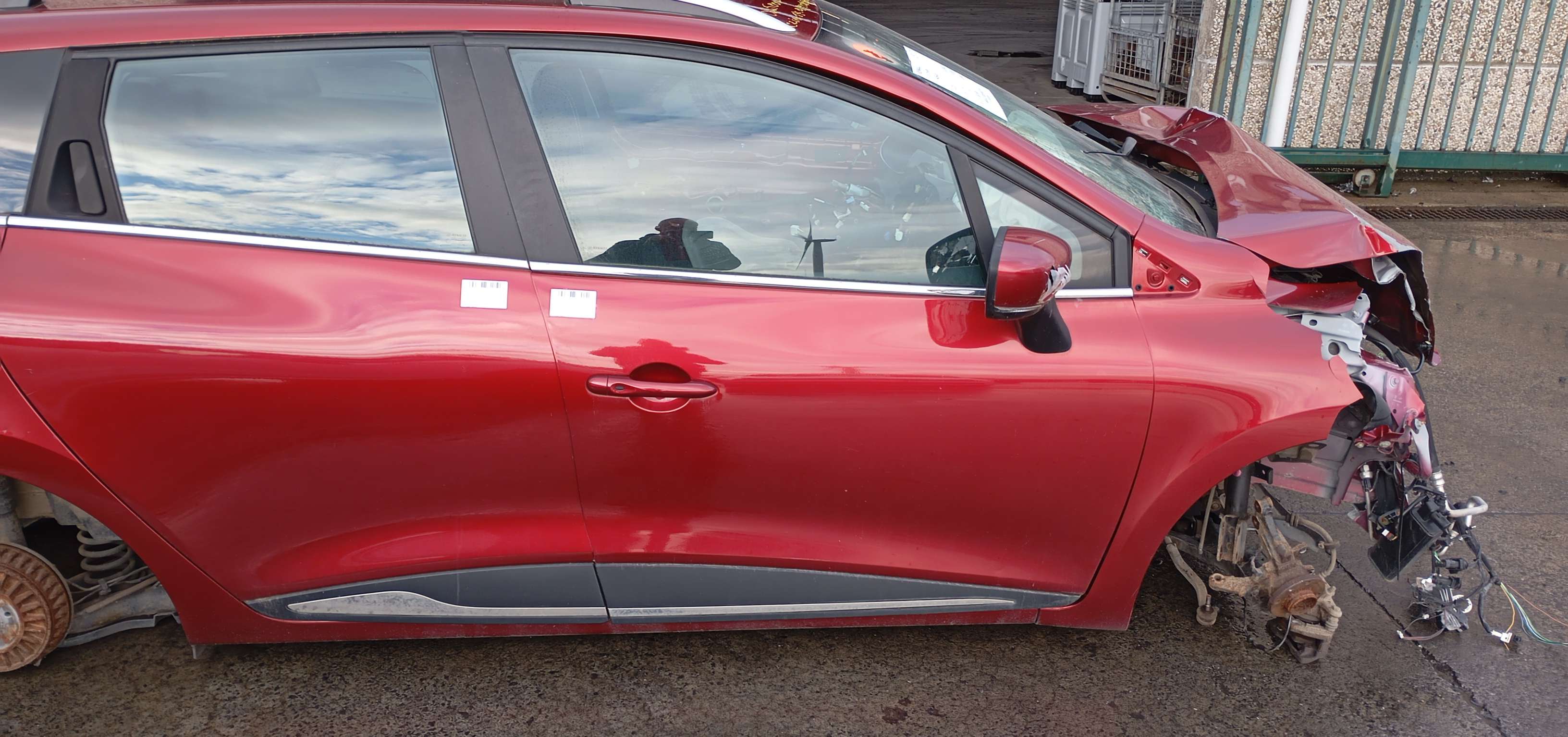 Deur rechts voor Renault Clio