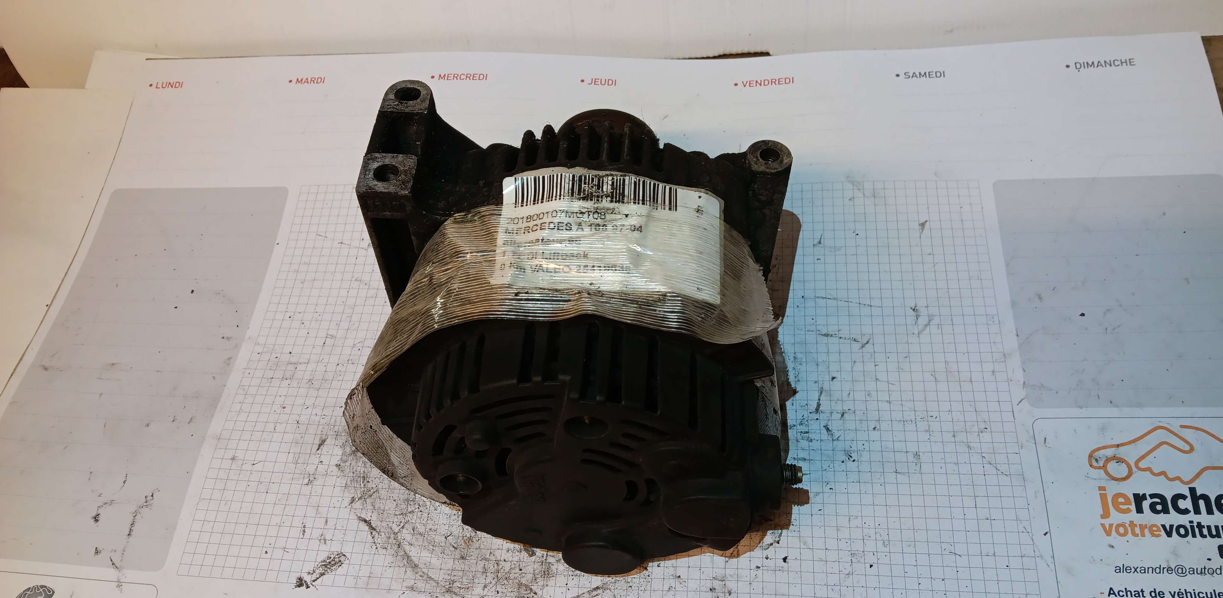 Alternator Mercedes-Benz A 160