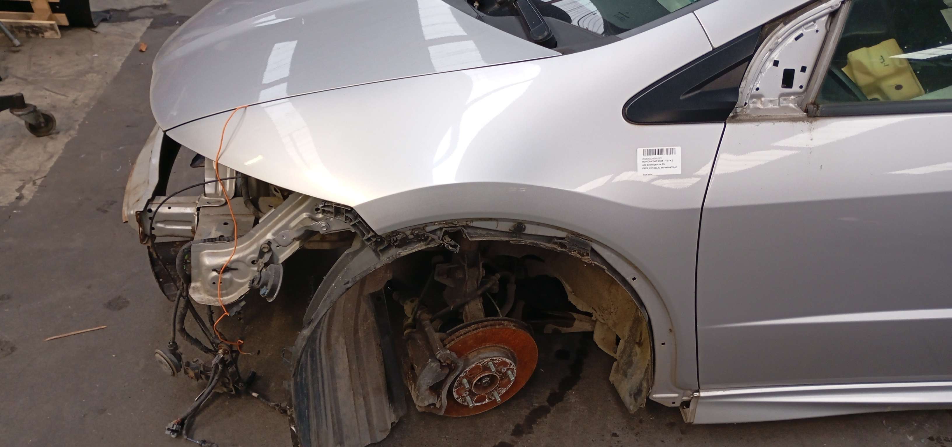 aile avant gauche Honda Civic