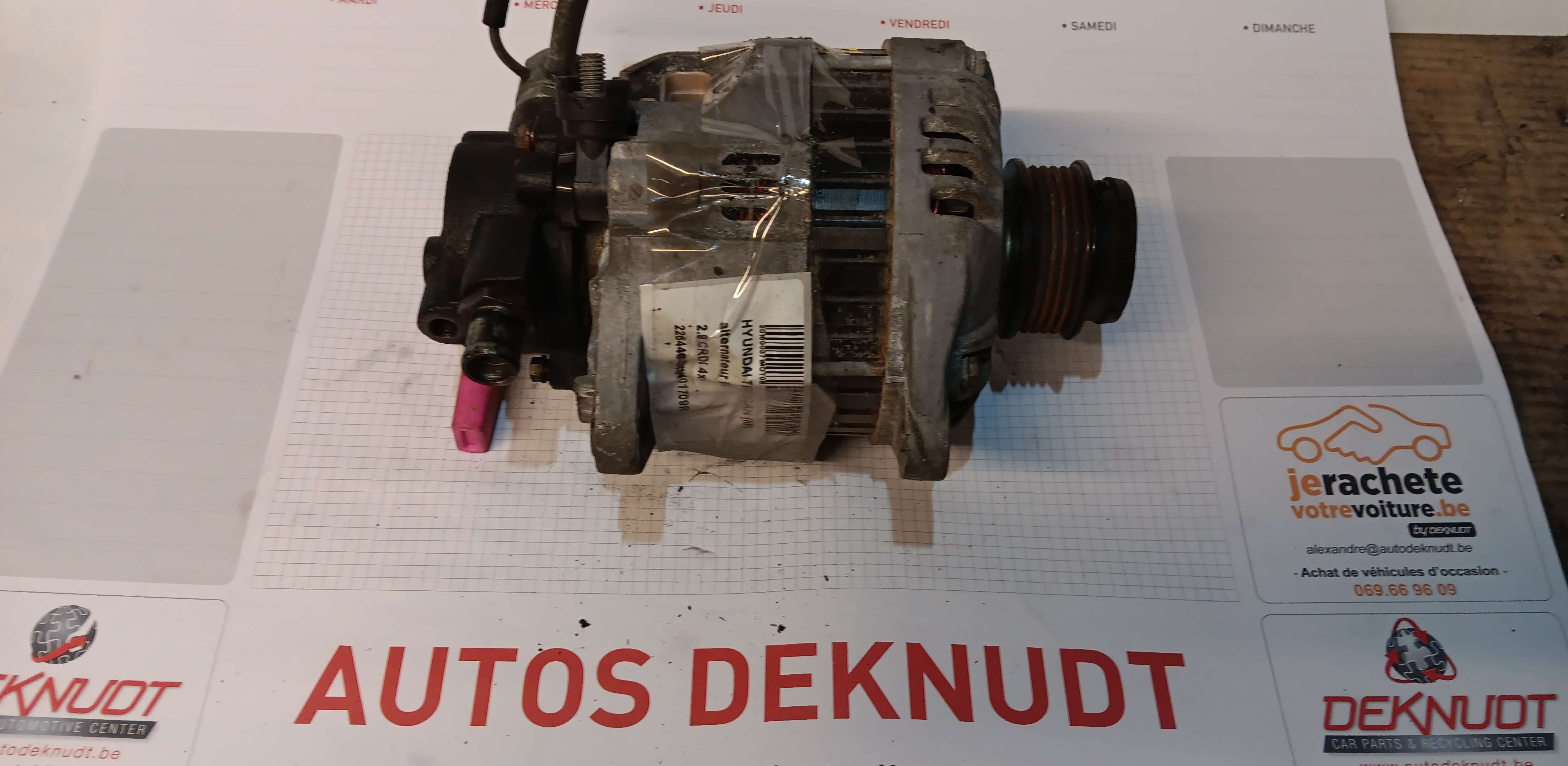  Alternator Motor Hyundai TERRACAN 2001 - 05
