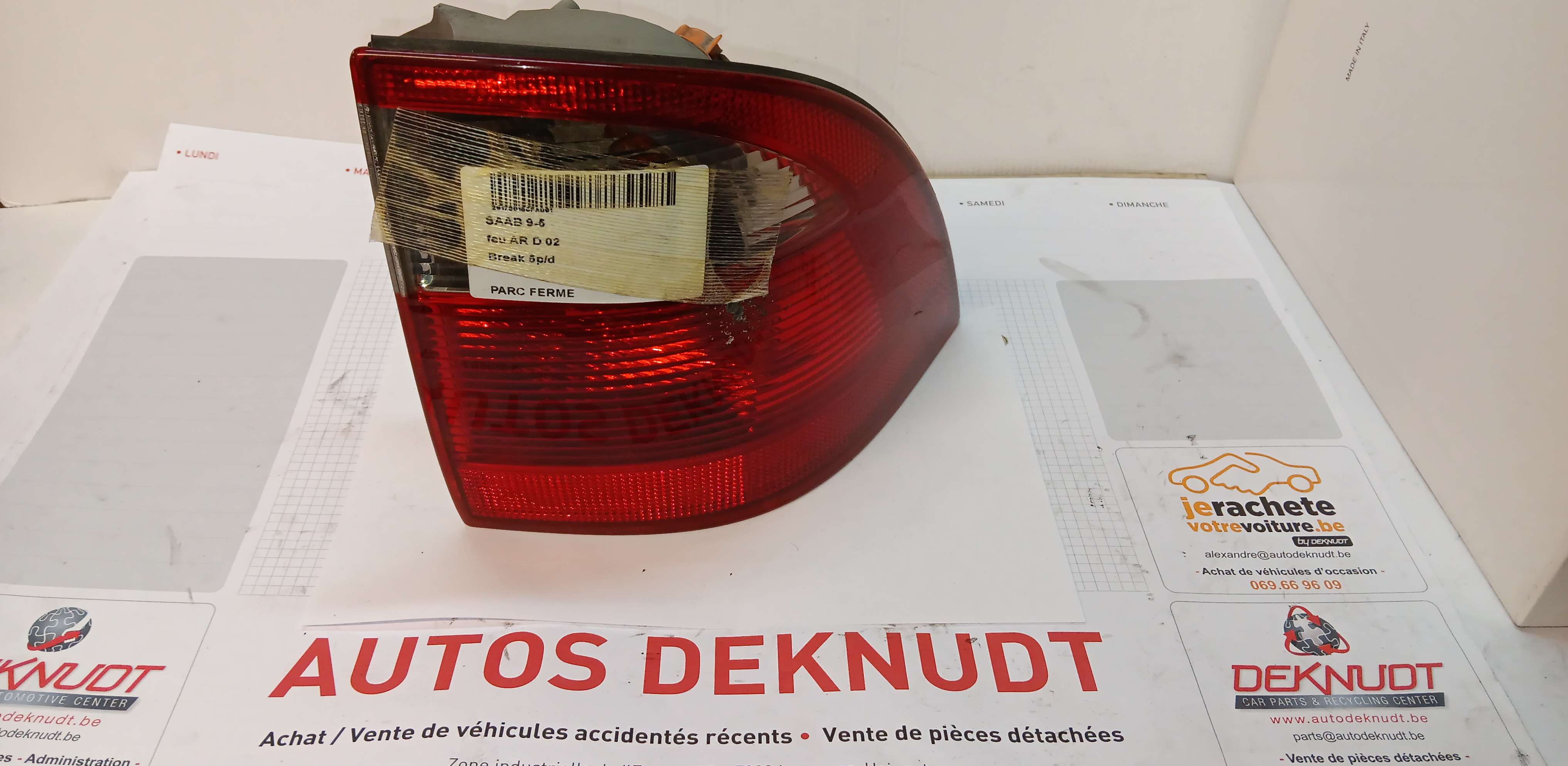 feu ARD Saab 9-5 1997 - 09