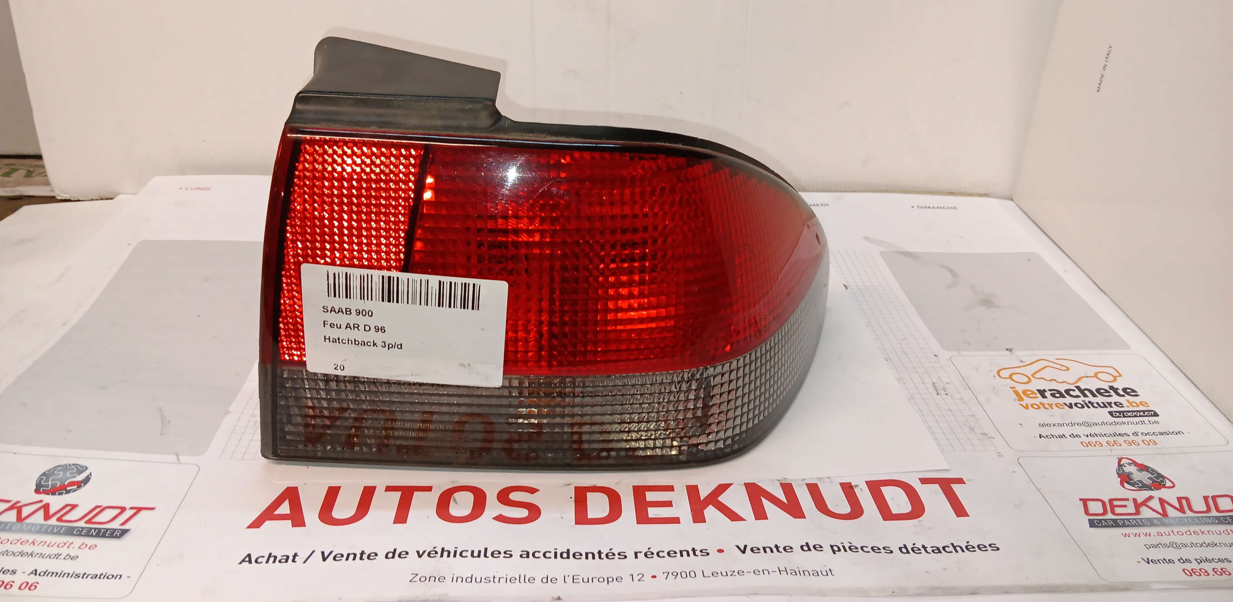 Lichtblok rechts achter Saab 900 1994 - 98