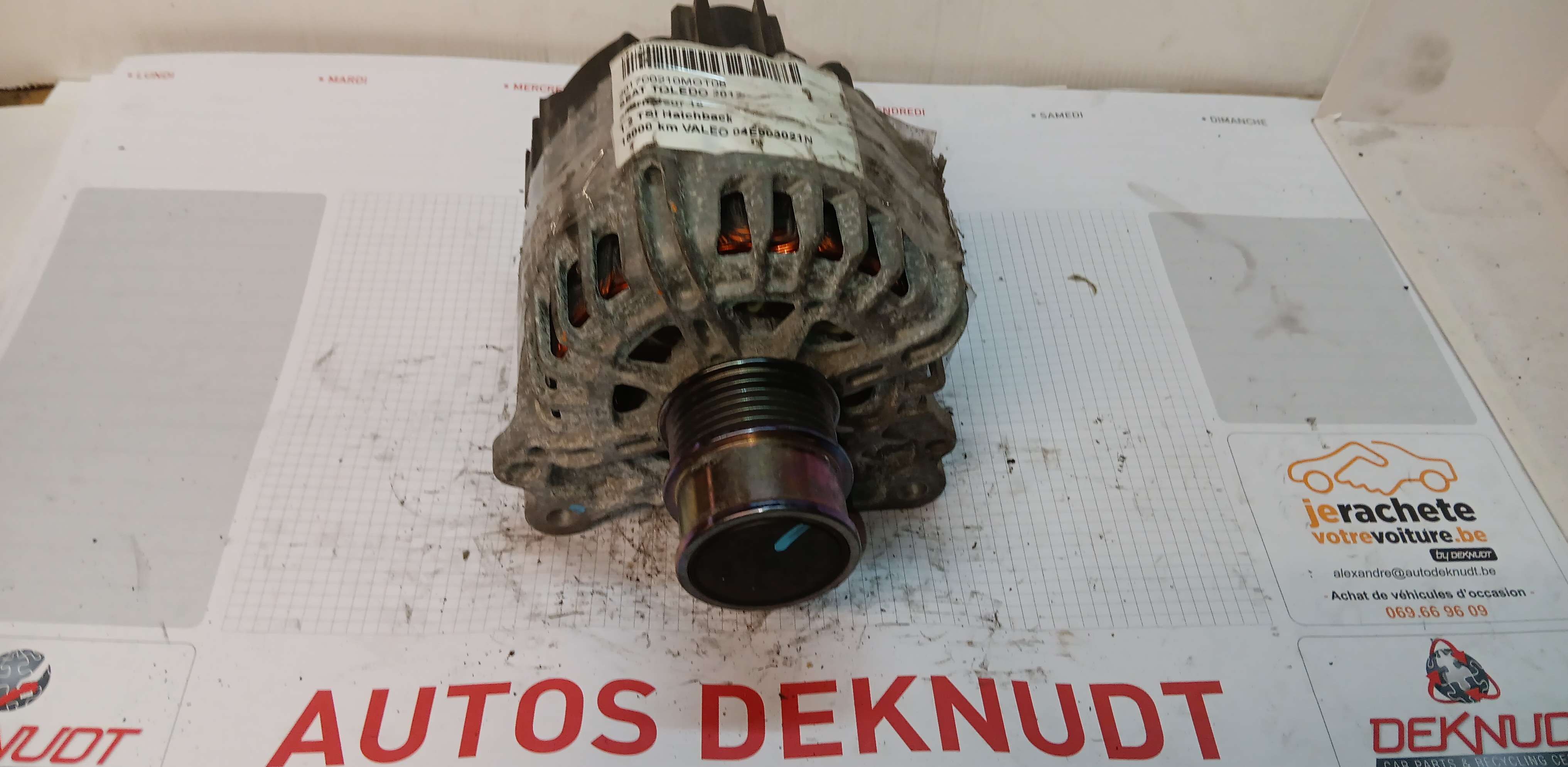 Alternator Seat TOLEDO 2012 -
